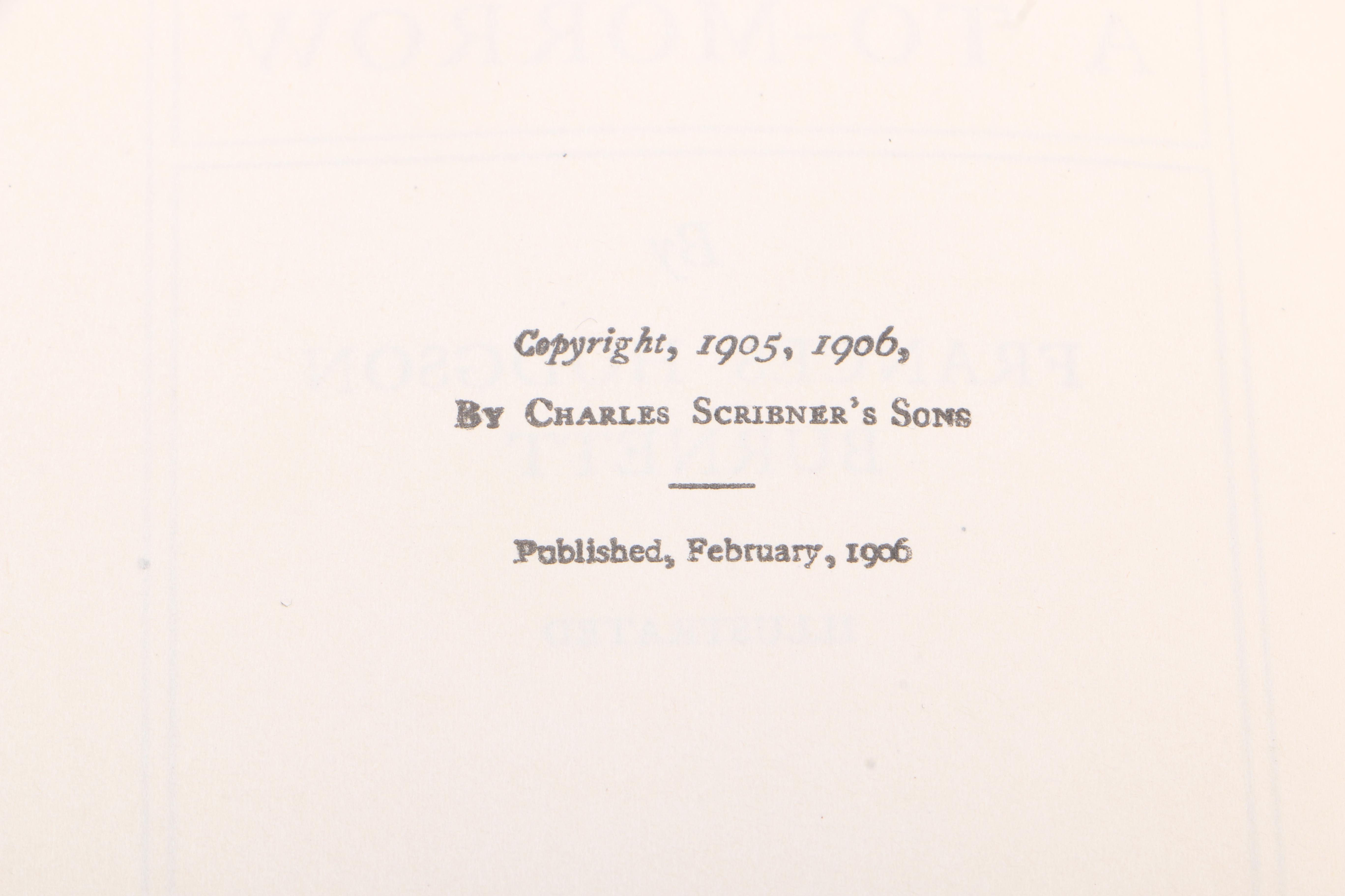 1908 "The Dawn of A To-Morrow" by Frances Hodgson Burnett