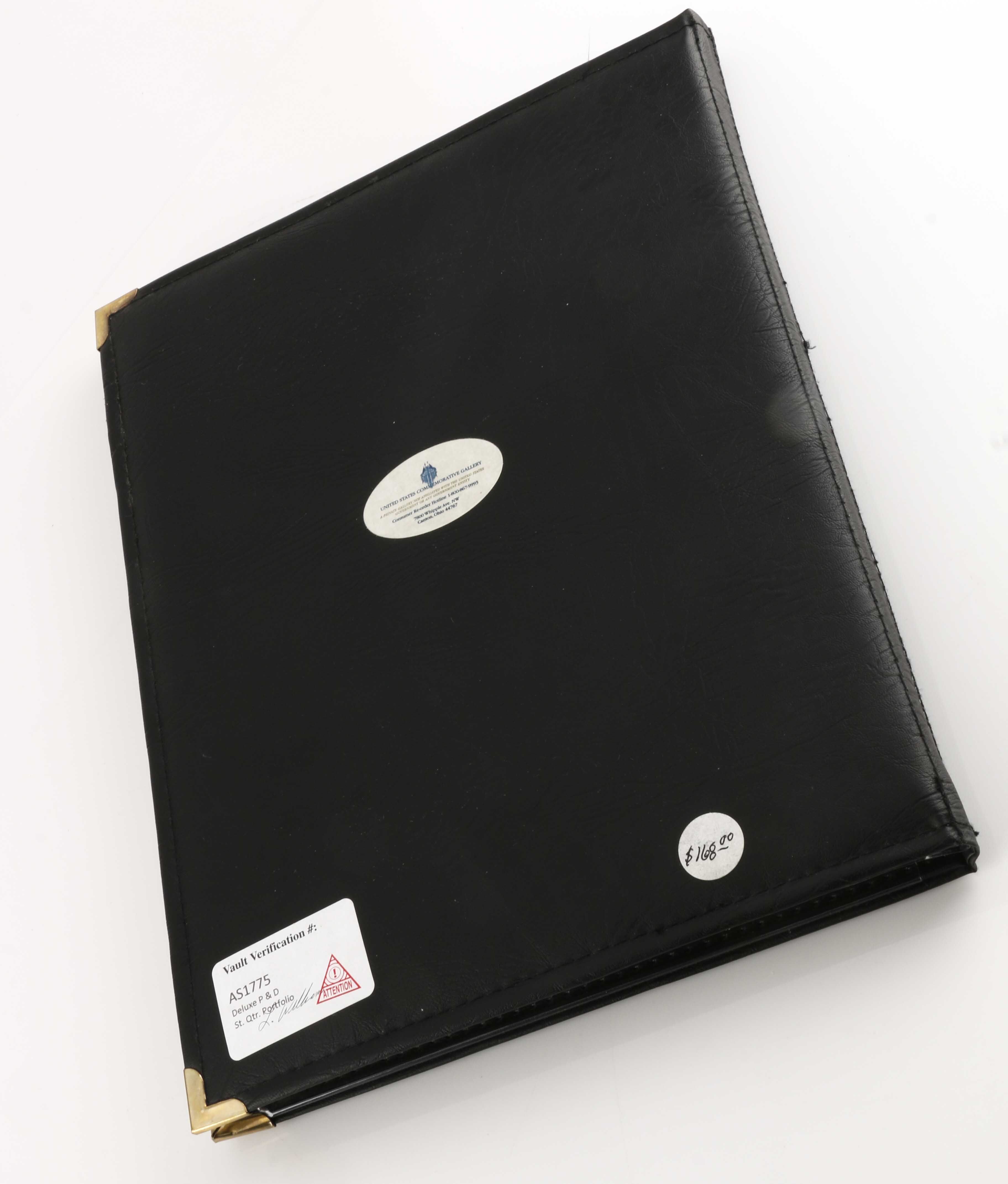 Binder of 100 U.S. Statehood Quarters