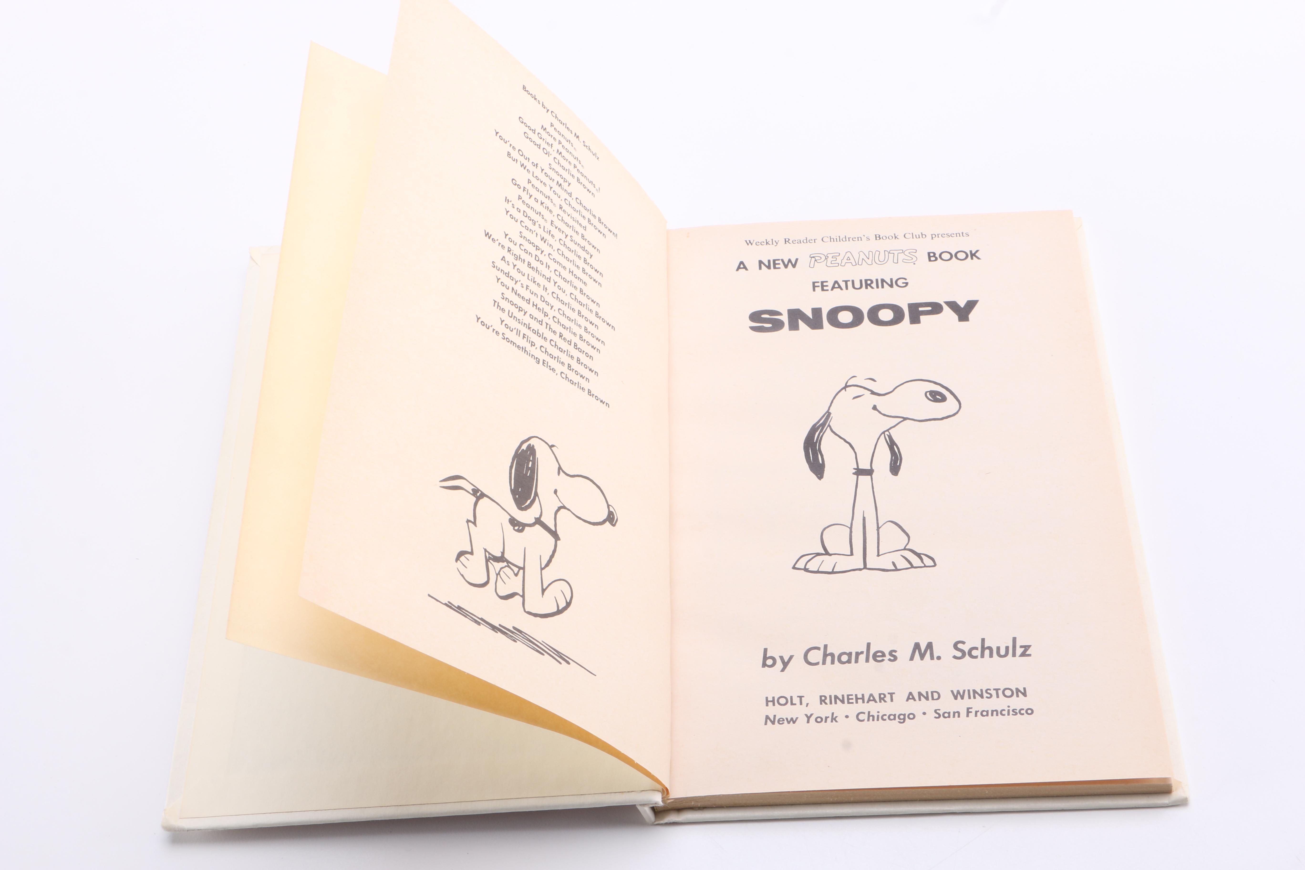 1958 "Snoopy" by Charles M. Schulz