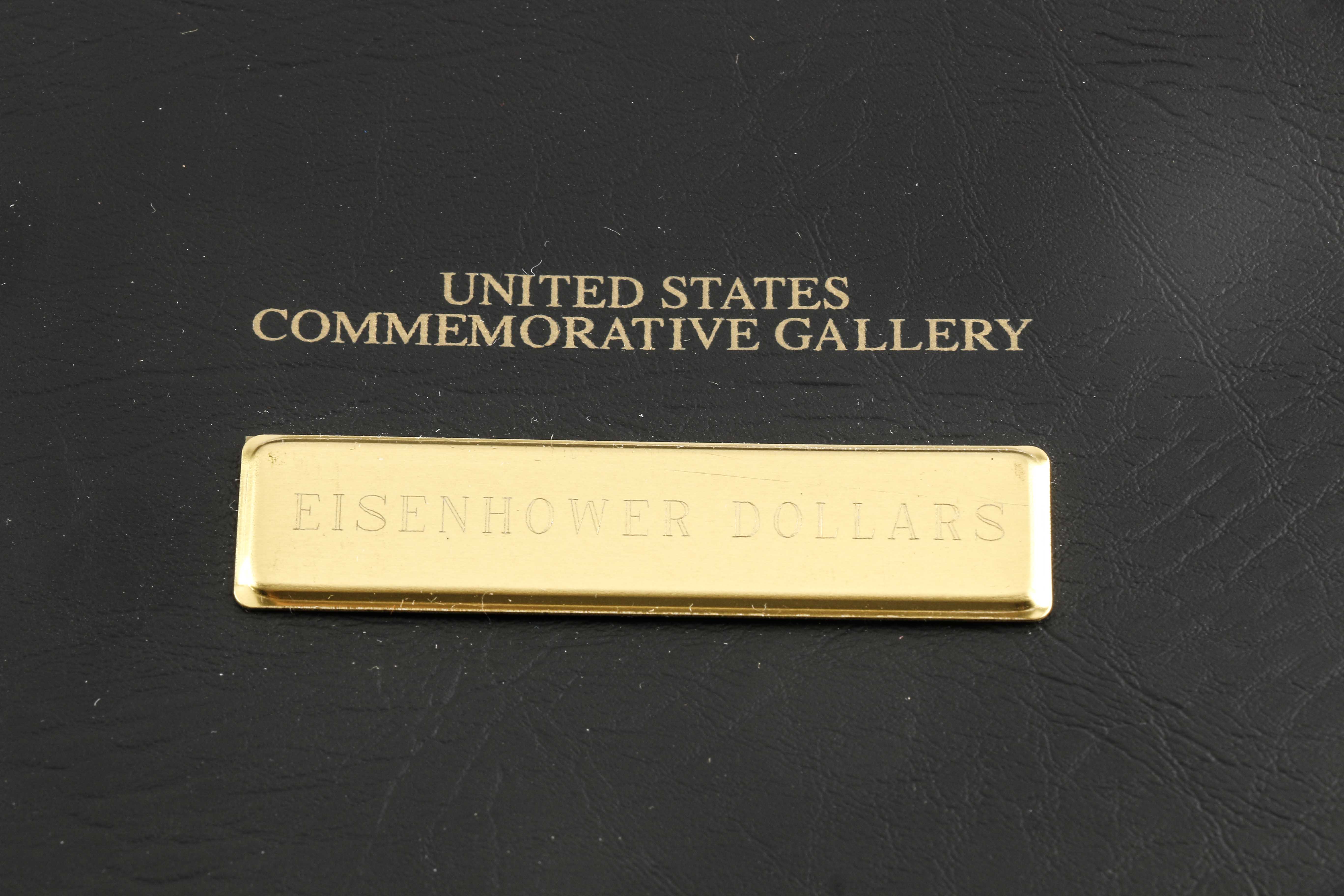 Two Sets of Eisenhower Dollars