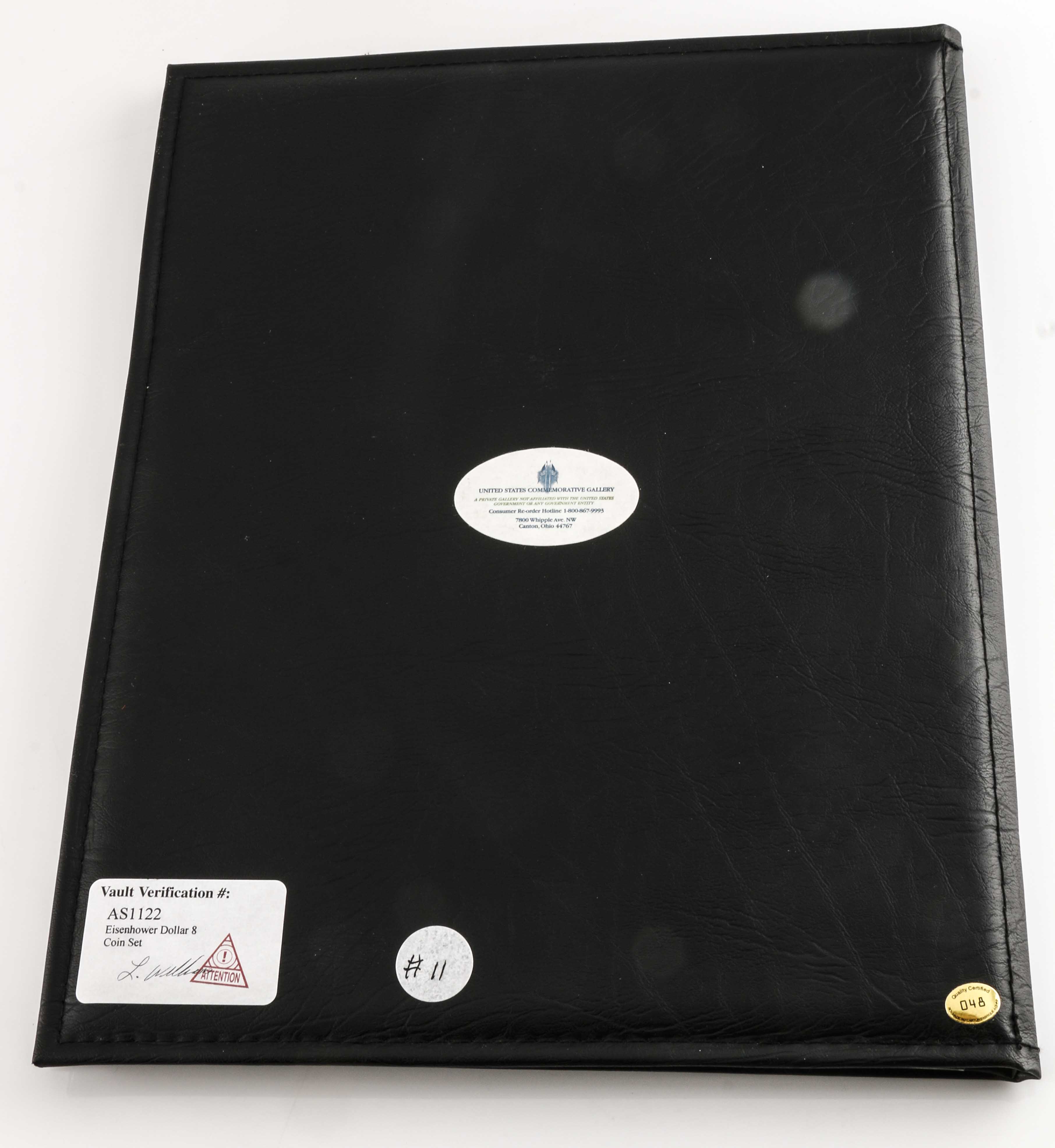 Two Sets of Eisenhower Dollars