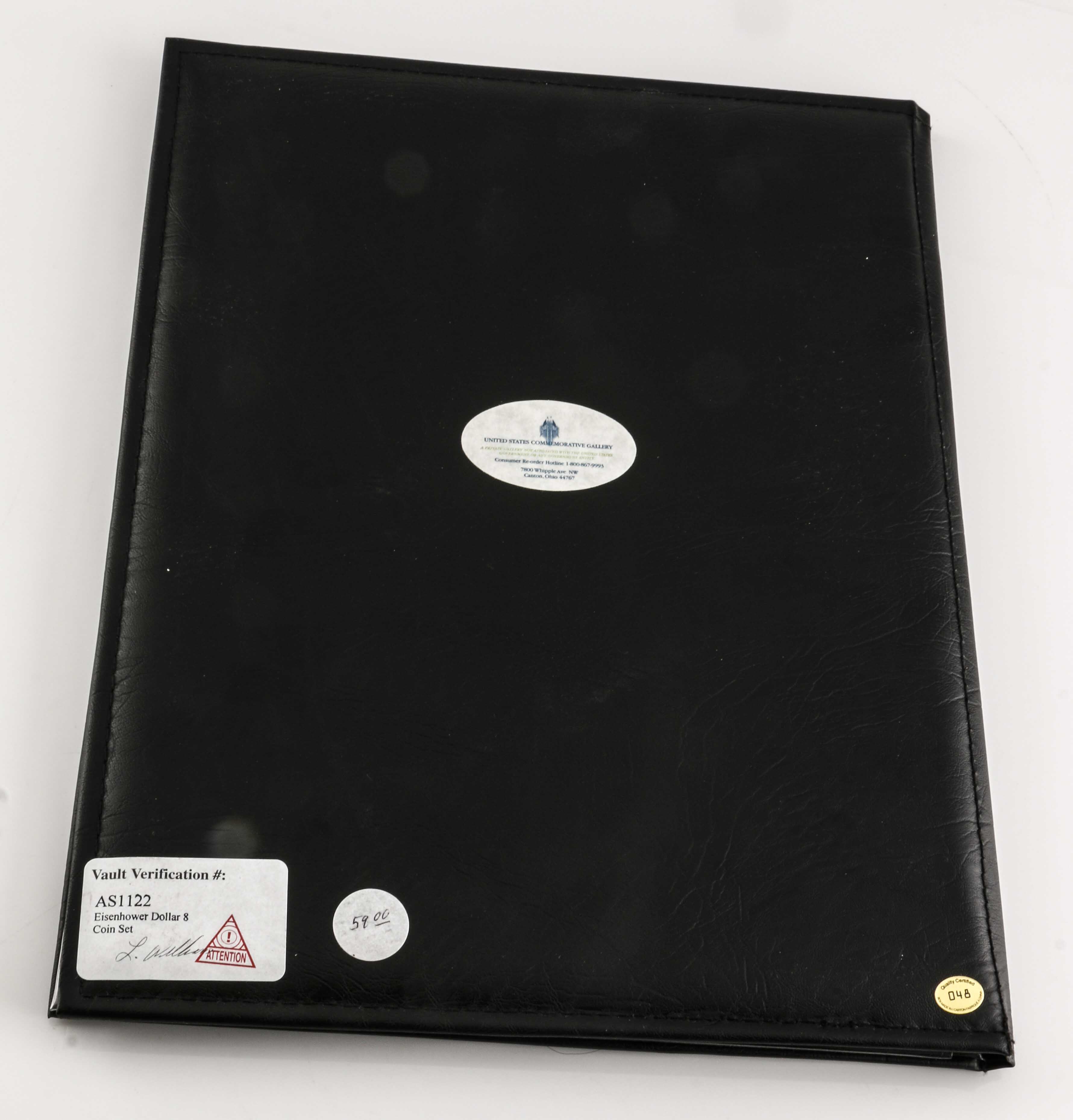 Two Sets of Eisenhower Dollars