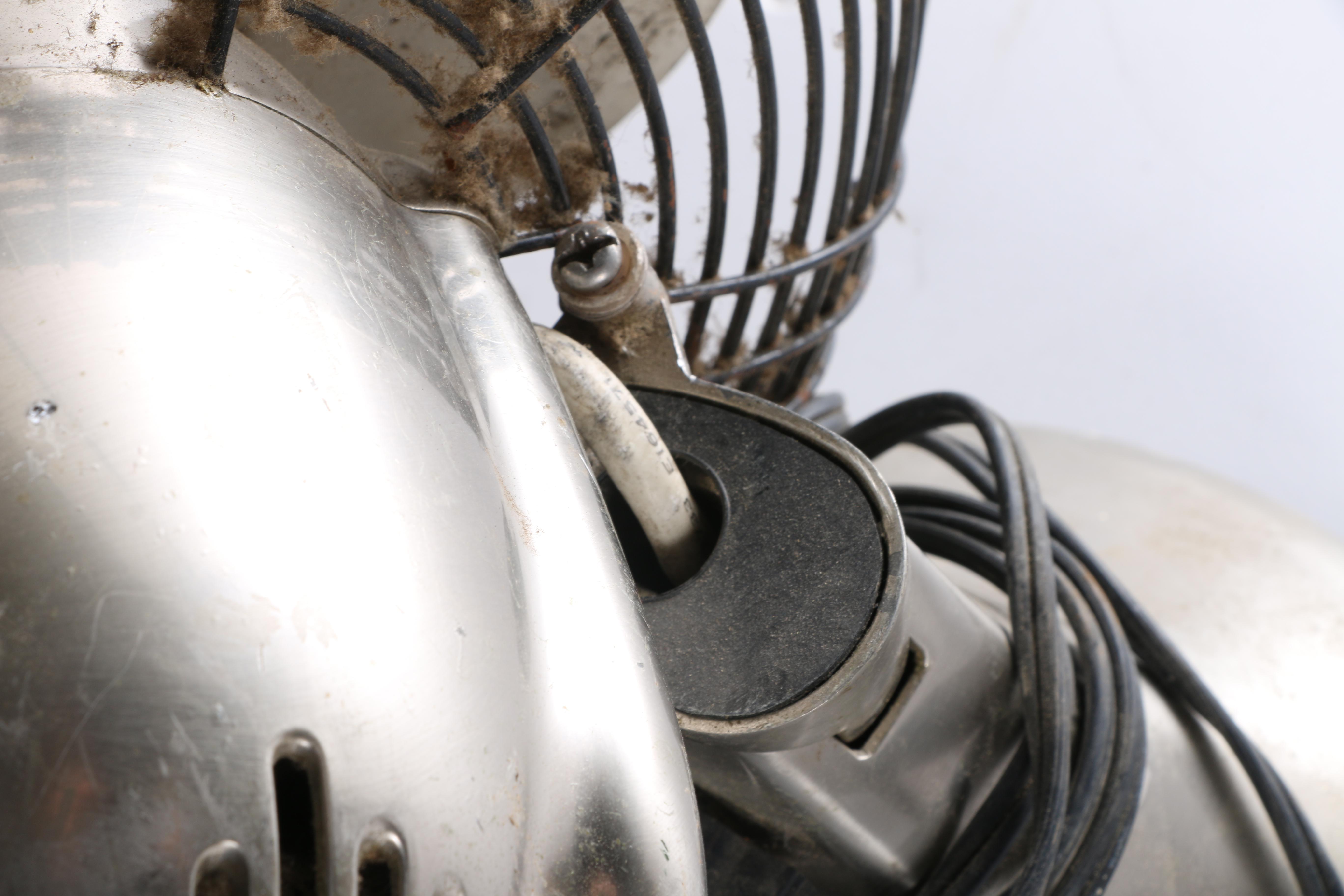 Collection of Vintage Metal Fans