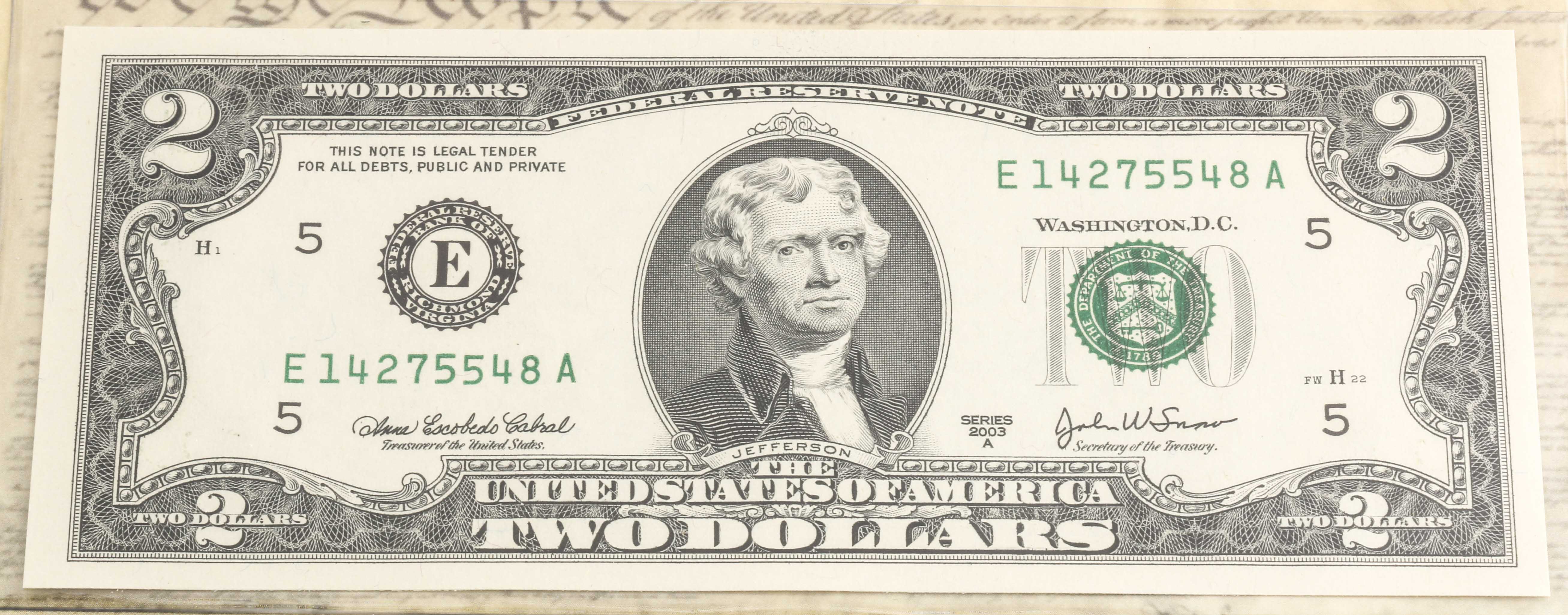 Thomas Jefferson Tribute Coin and Currency Set