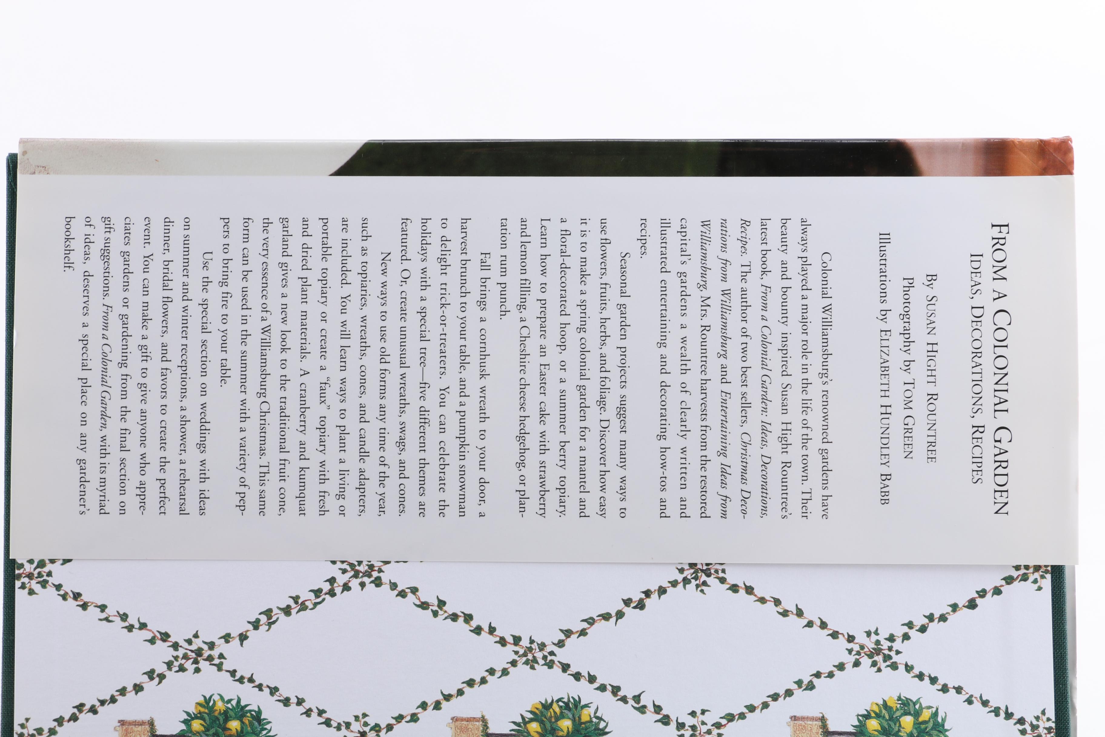 Colonial And Williamsburg Books