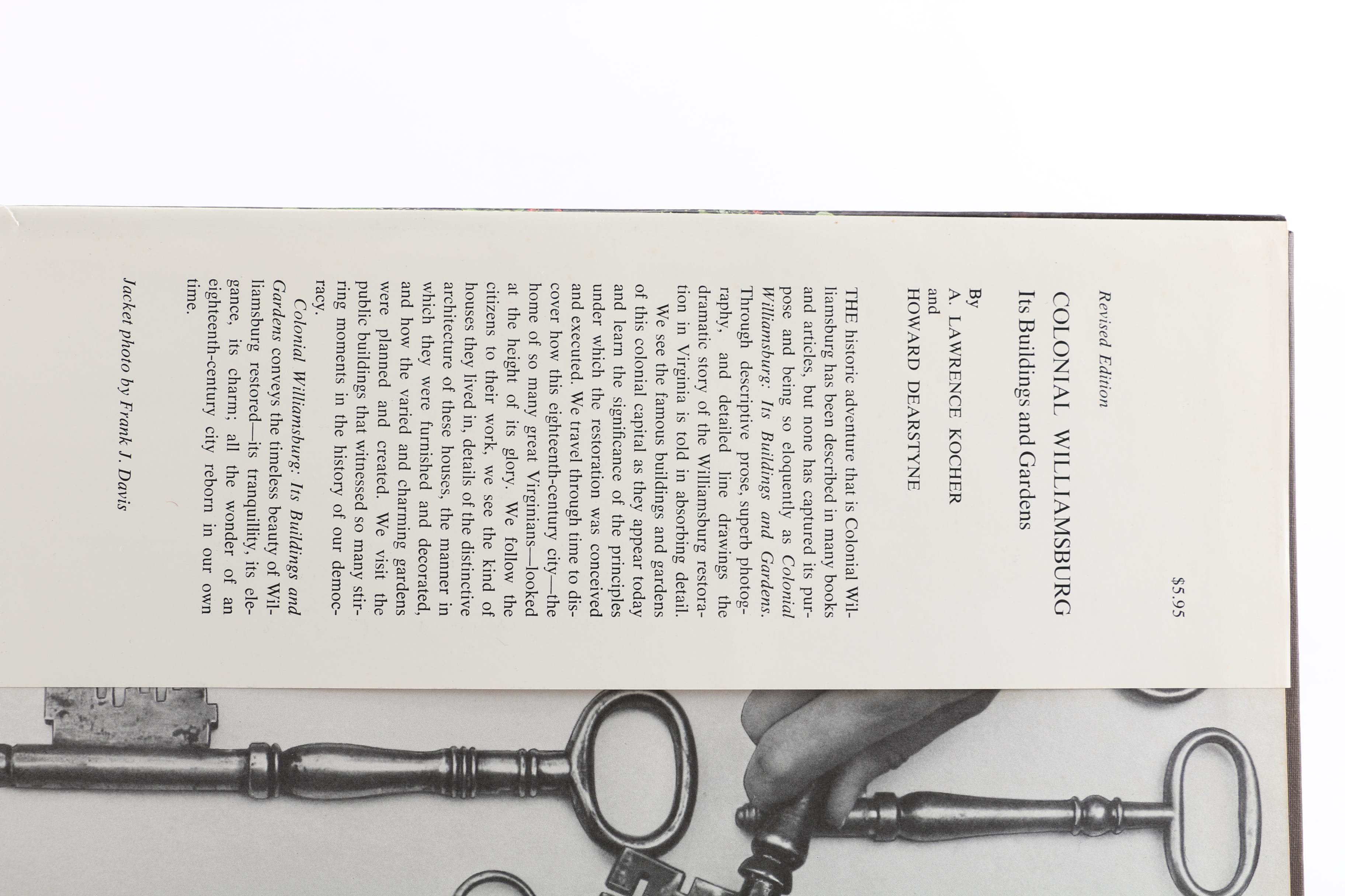 Colonial And Williamsburg Books