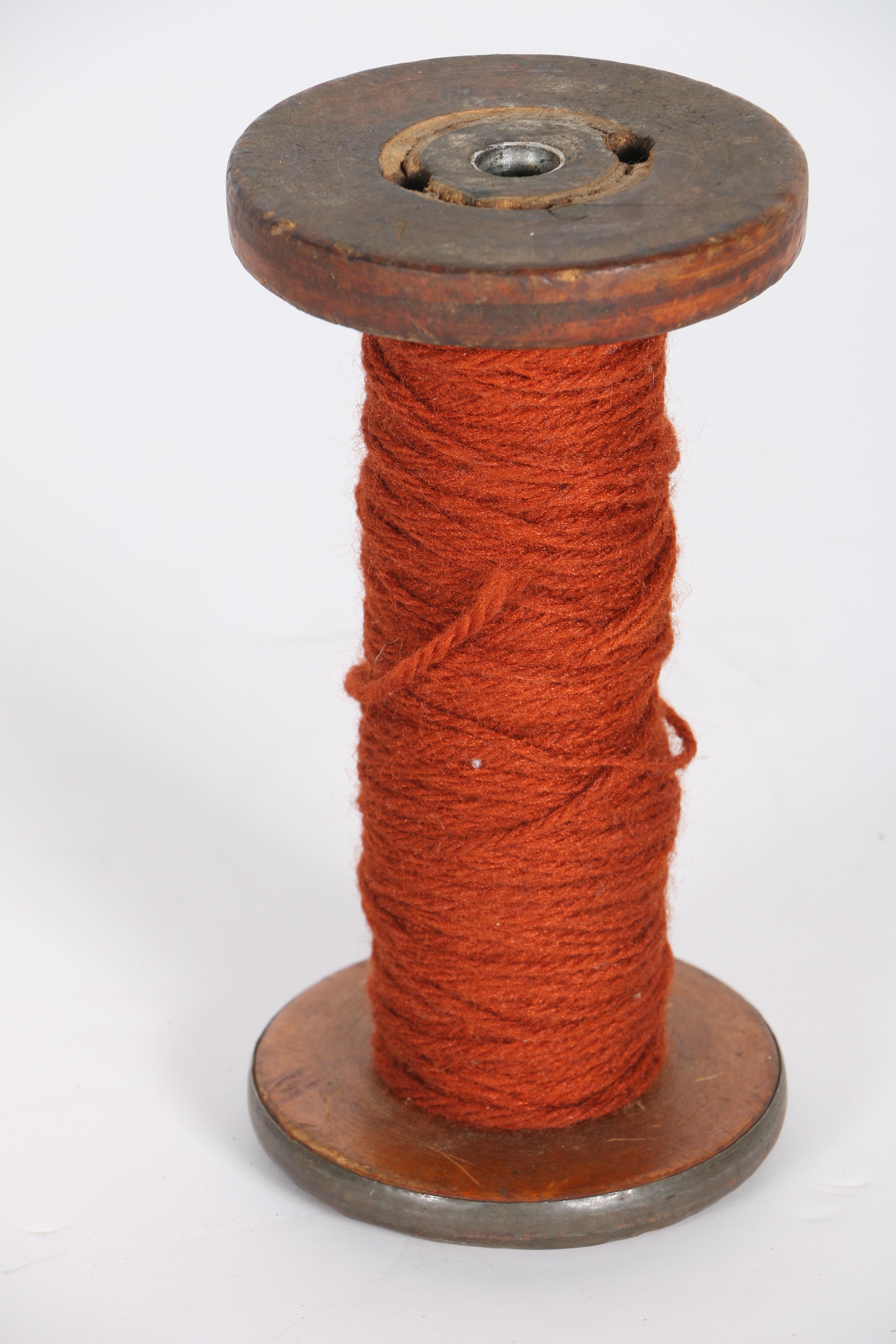 Large Vintage Wooden Spools