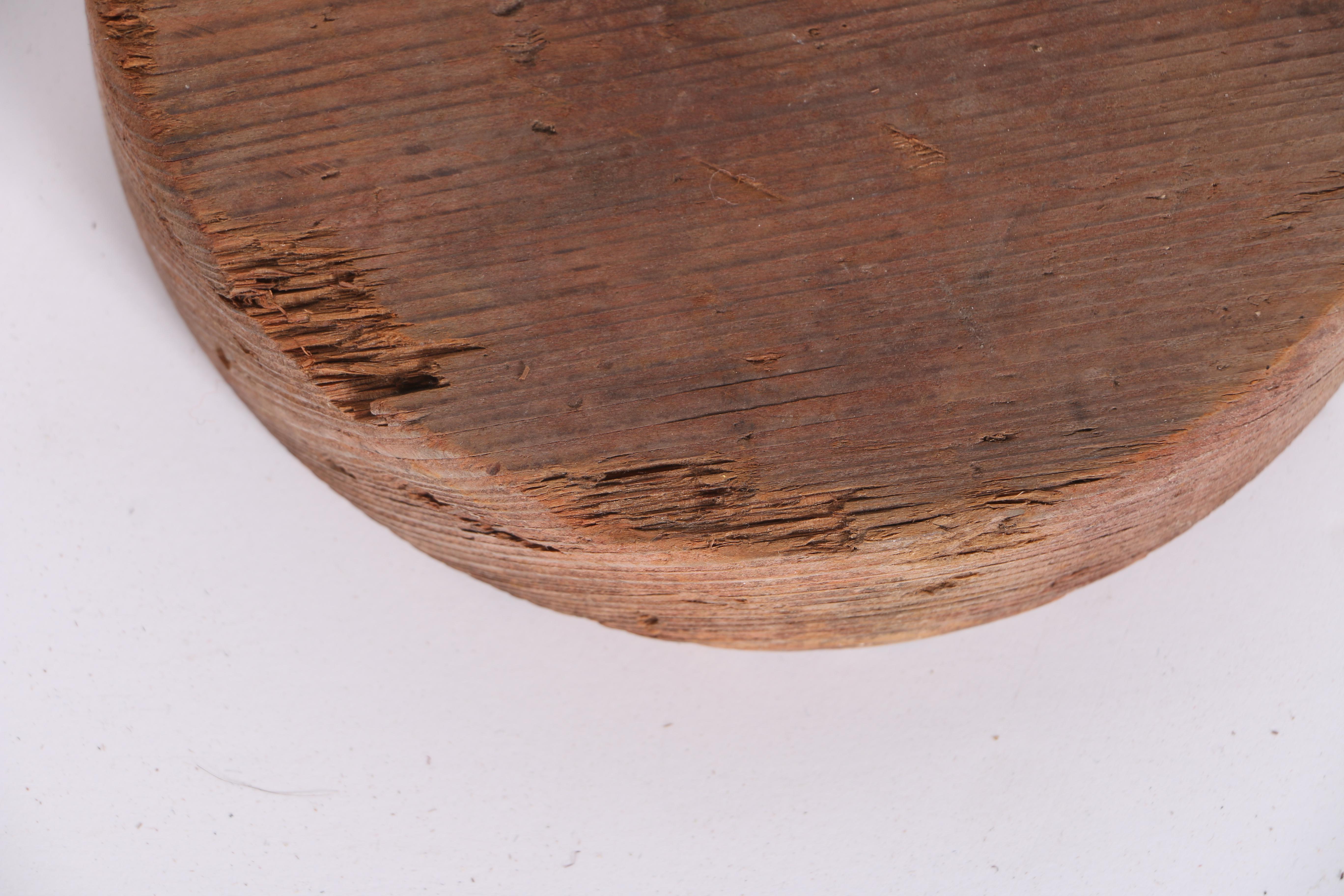 Large Vintage Wooden Spools