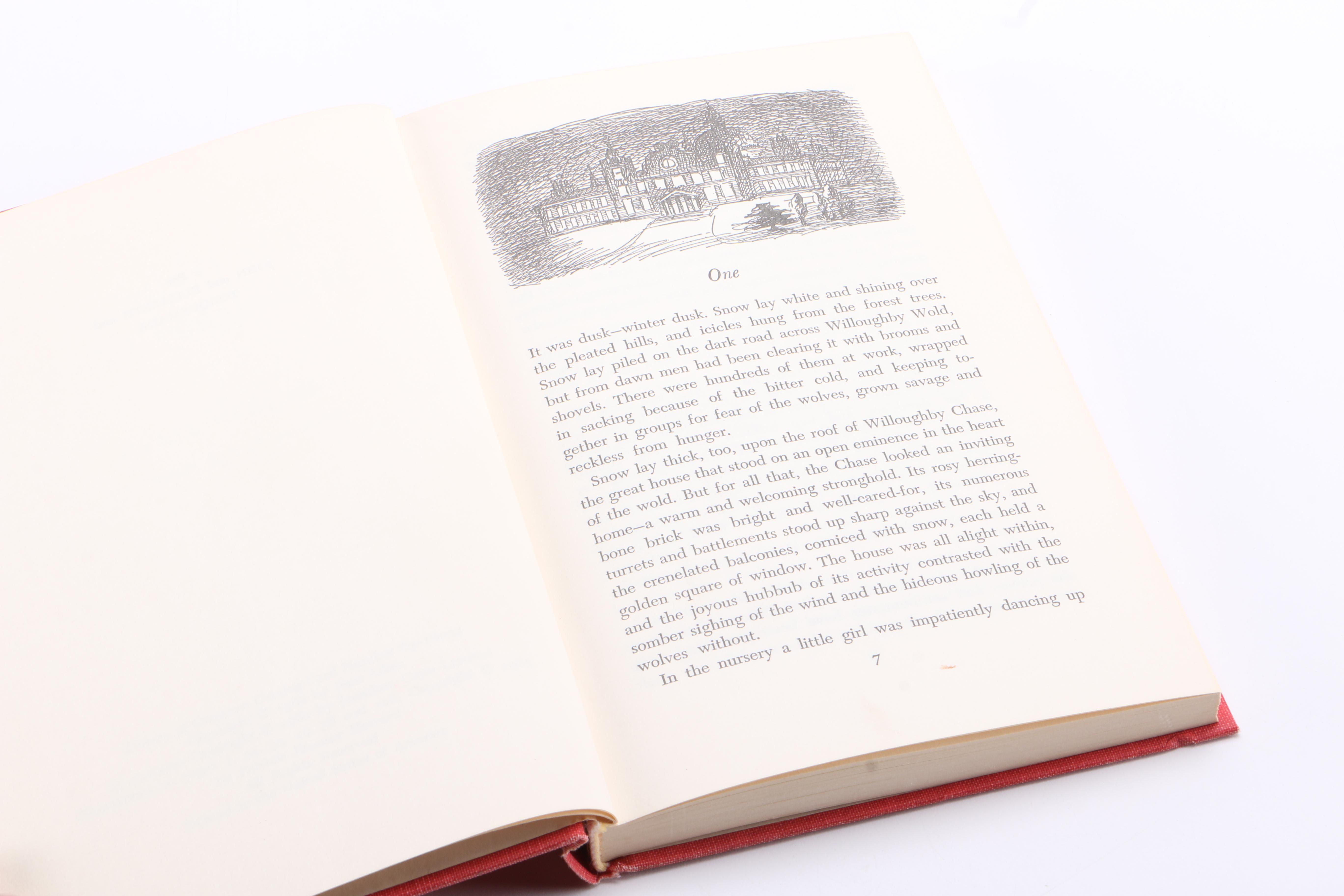 1960s US Edition "The Wolves of Willoughby Chase" by Joan Aiken