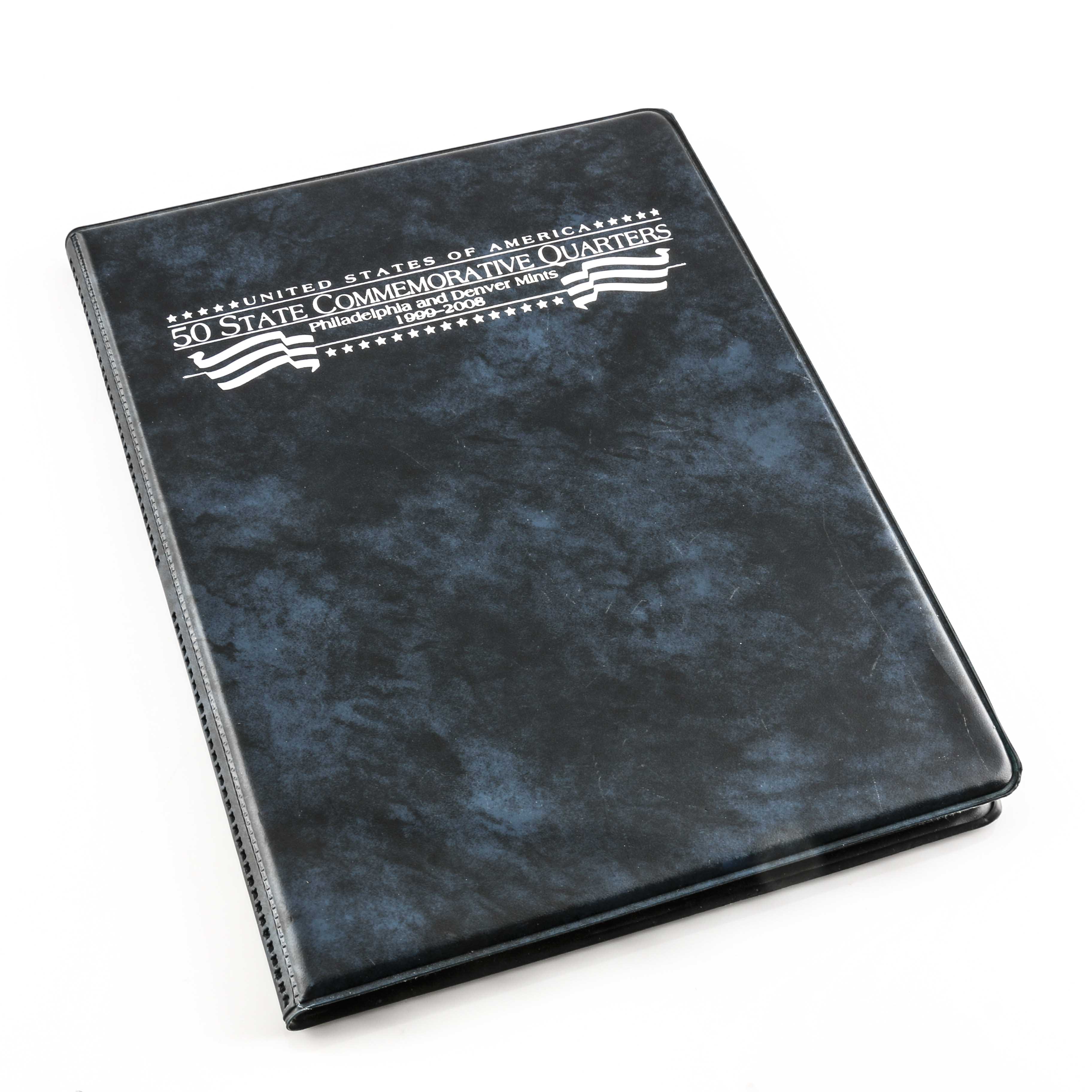 Binder of 100 U.S. Statehood Quarters