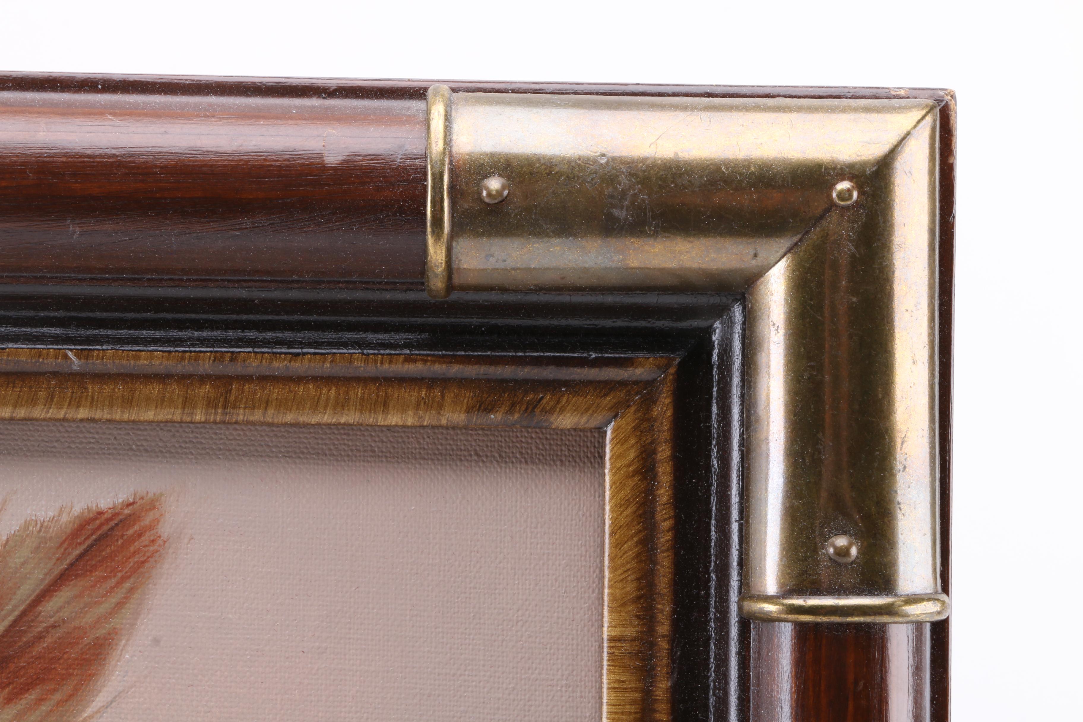 K. Jesser Oil Painting on Canvas of a Native American Child