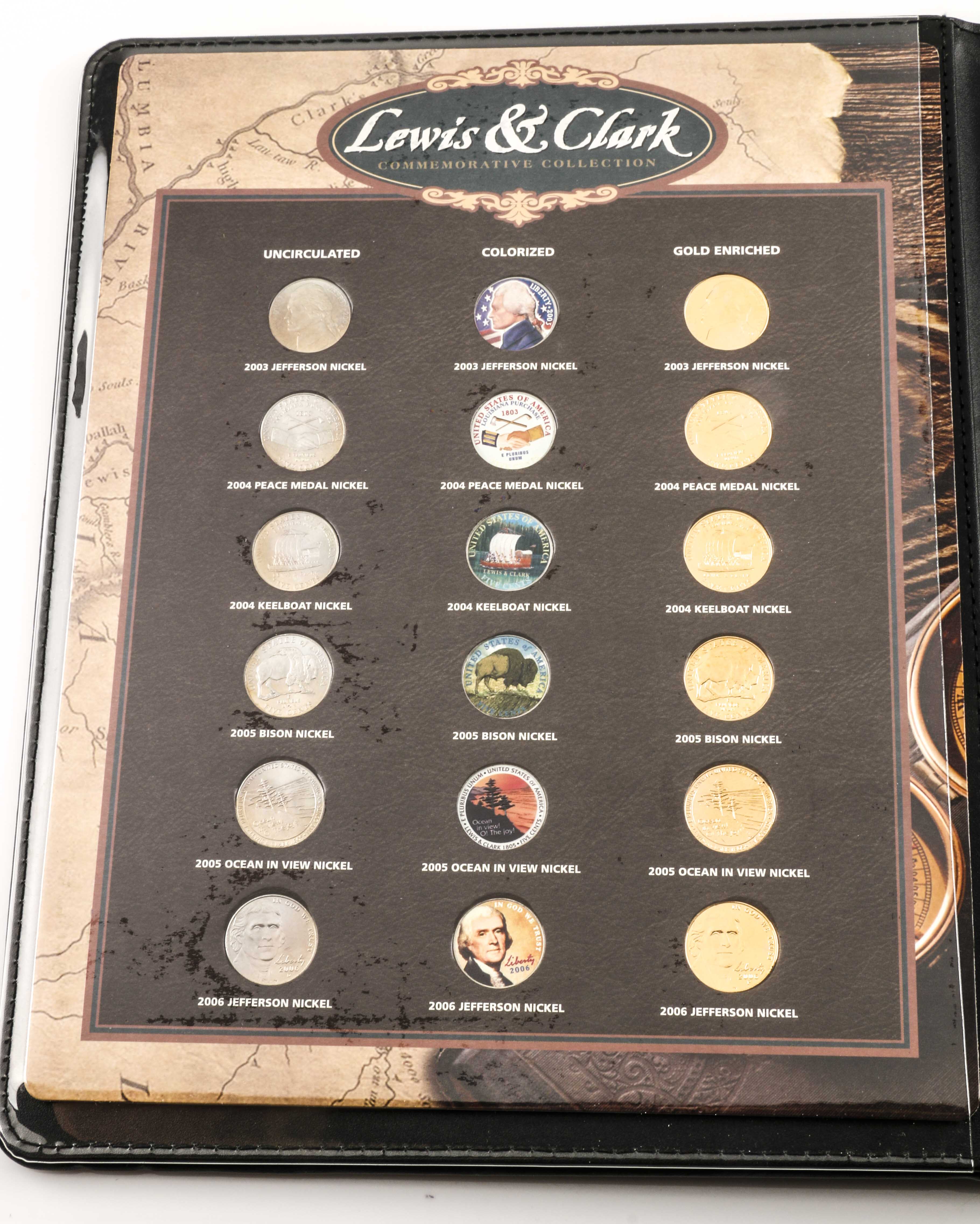 Lewis & Clark Commemorative Nickel Collection