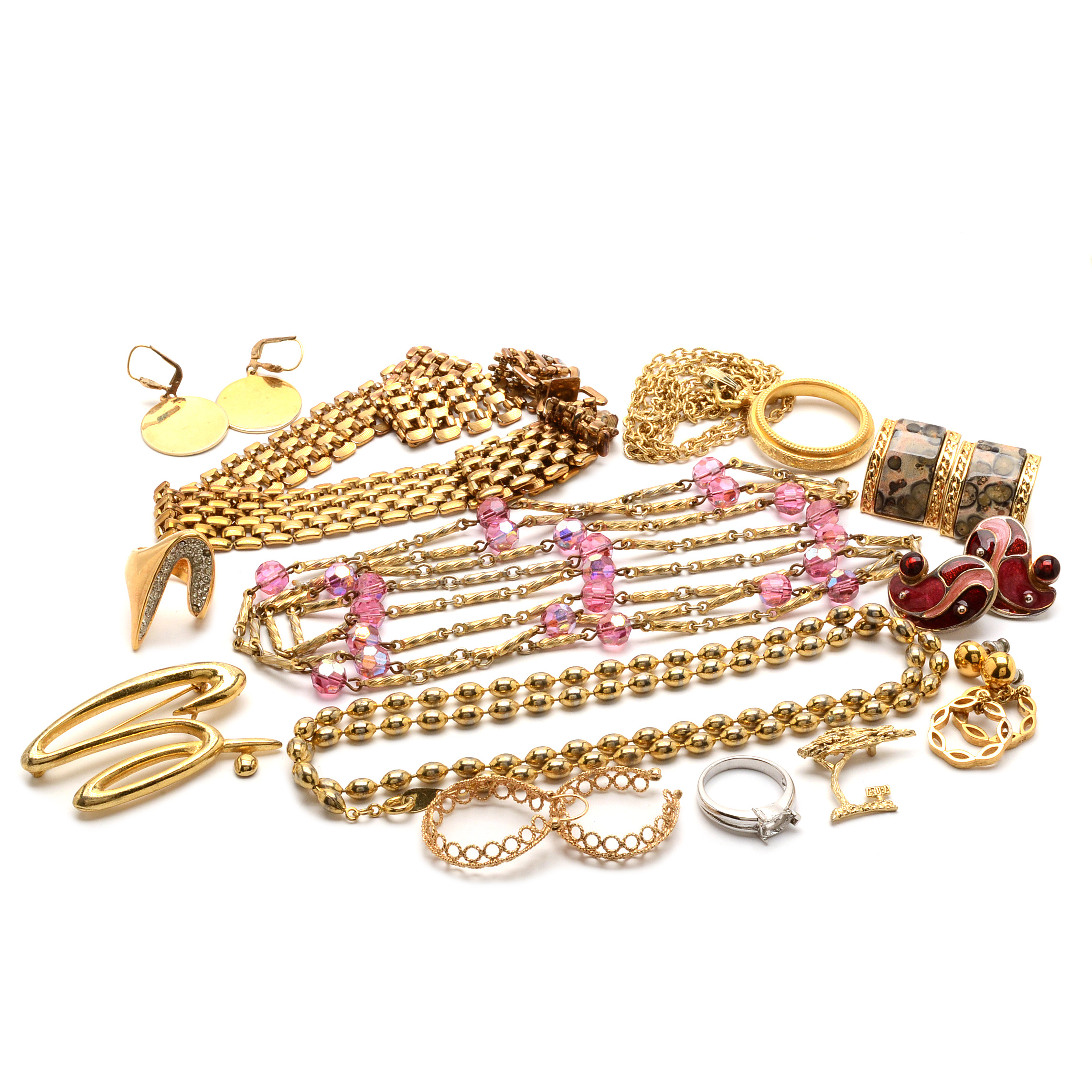 Gold Tone Costume Jewelry
