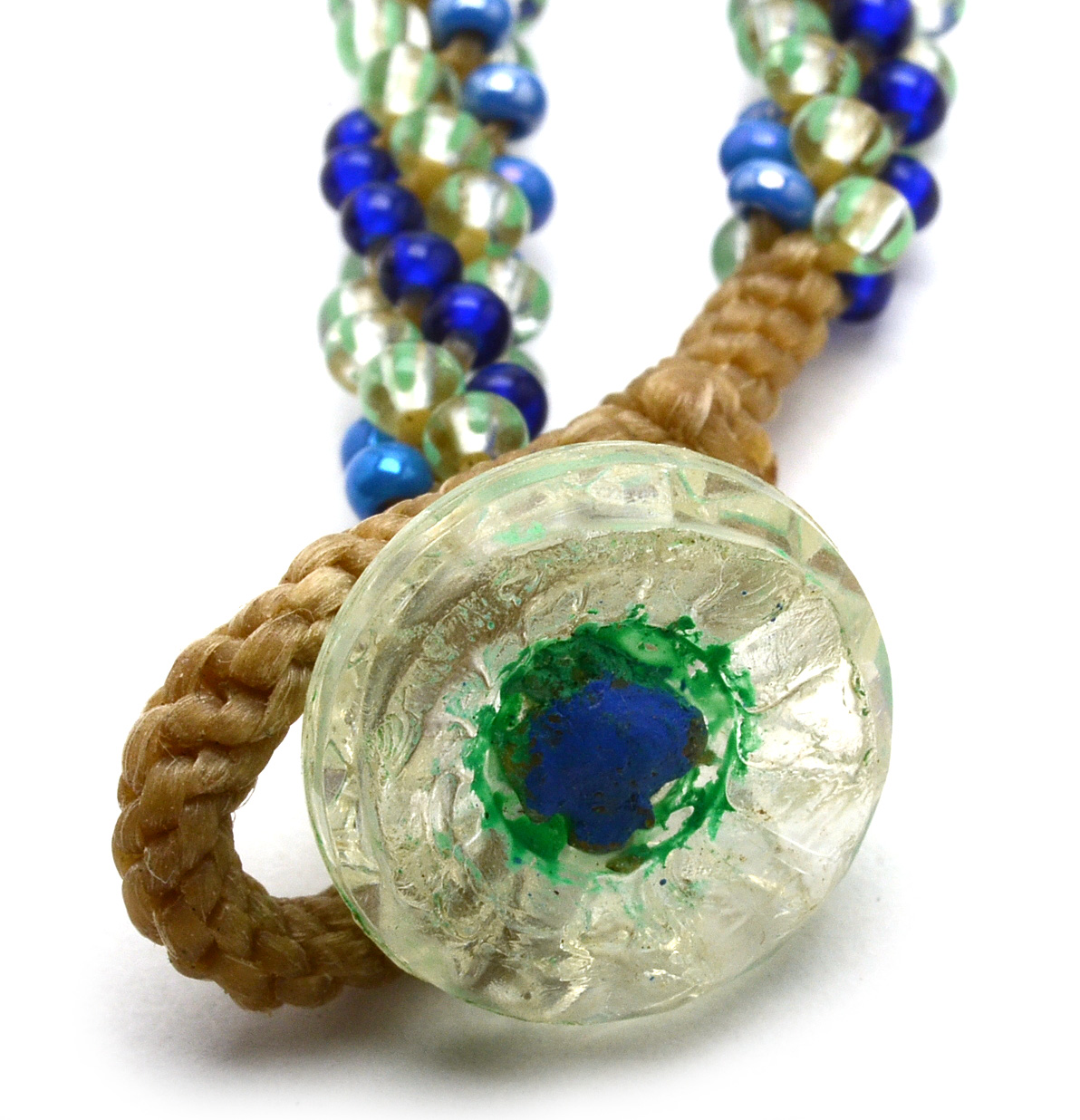 Debra Reisenbeck Handcrafted Beaded Necklaces with Glass Pendants