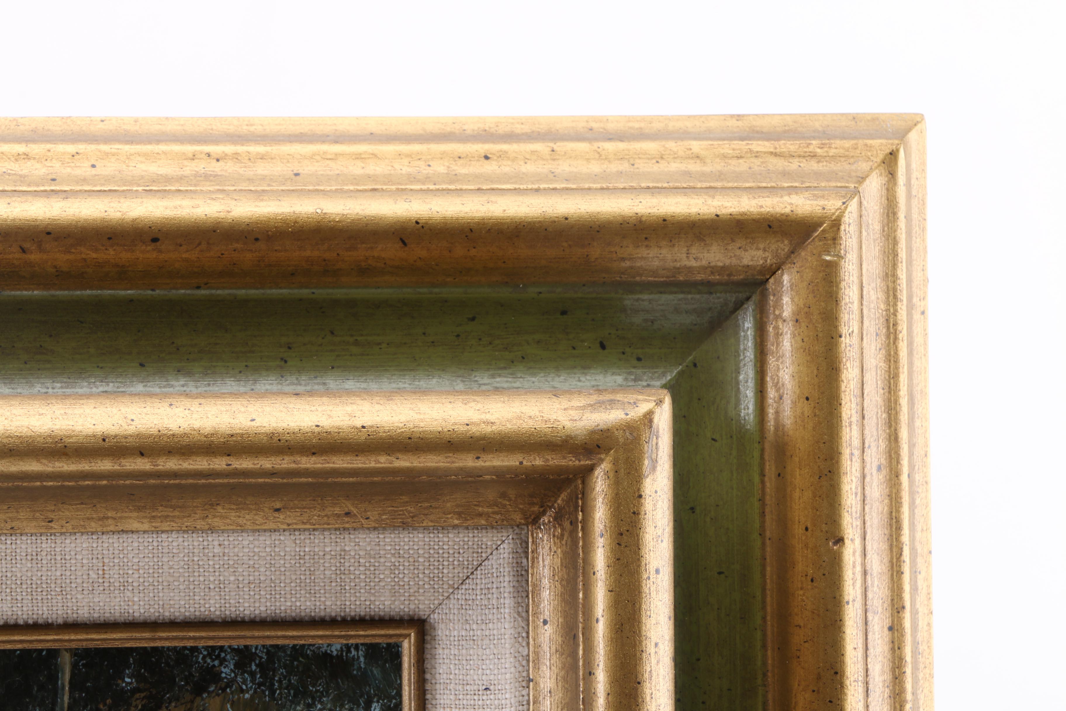 Maggie Winn Oil Painting on Canvas Landscape of a Lake