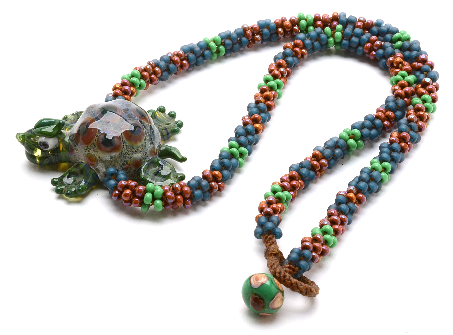 Debra Reisenbeck Handcrafted Necklaces with Glass Pendants