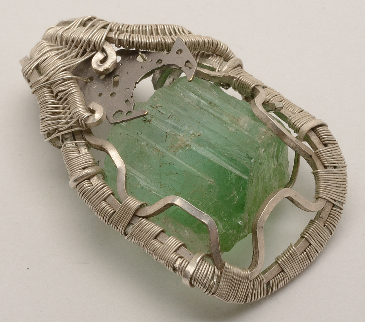 Artisan Made Wire Wrapped Stone Pendants