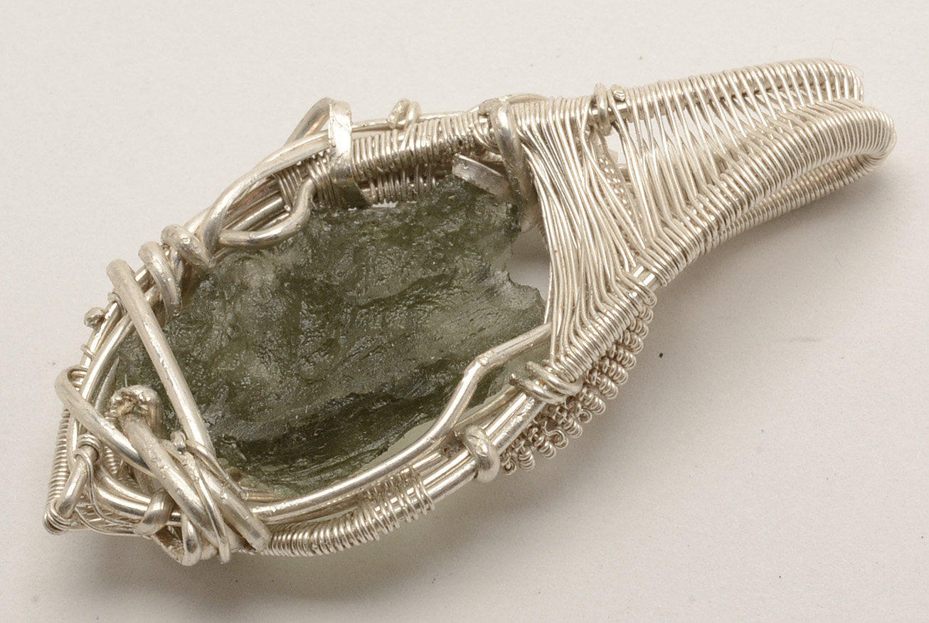 Artisan Made Wire Wrapped Stone Pendants