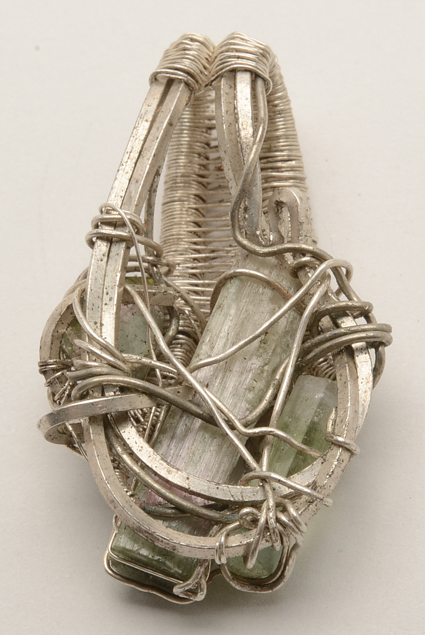 Artisan Made Wire Wrapped Stone Pendants