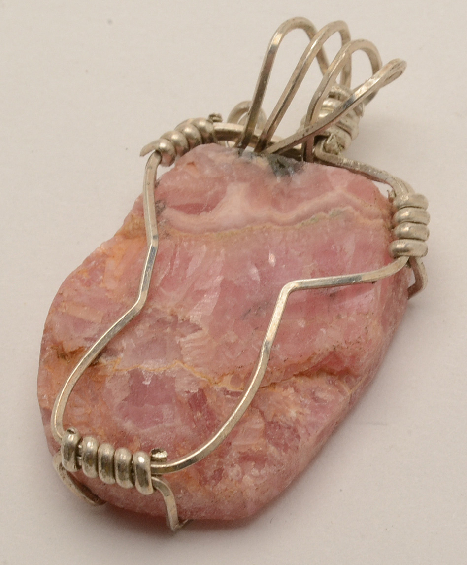 Artisan Made Wire Wrapped Stone Pendants