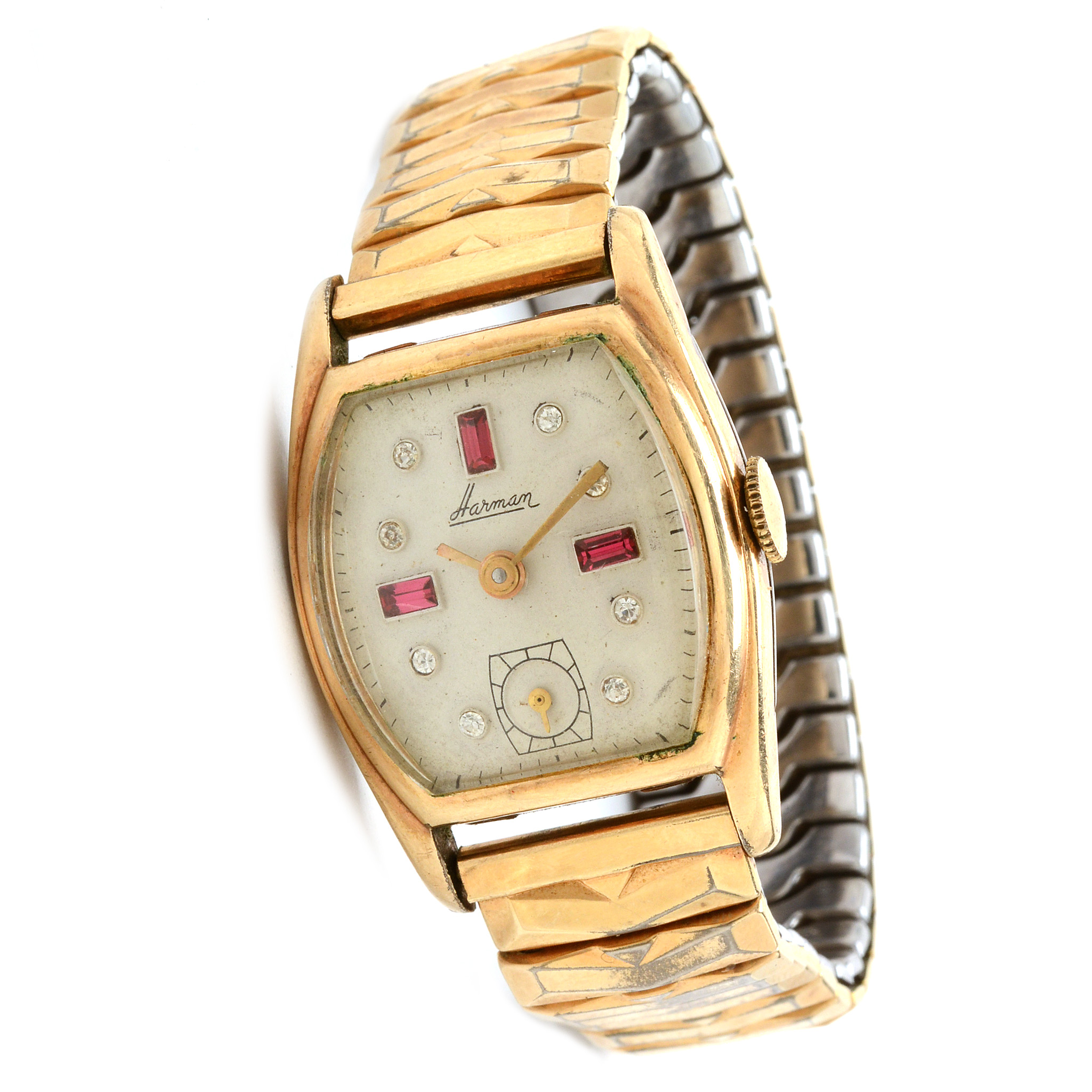 Vintage Harman Gold Plated Watch