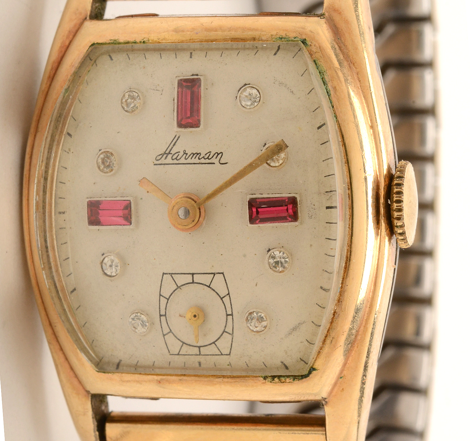 Vintage Harman Gold Plated Watch