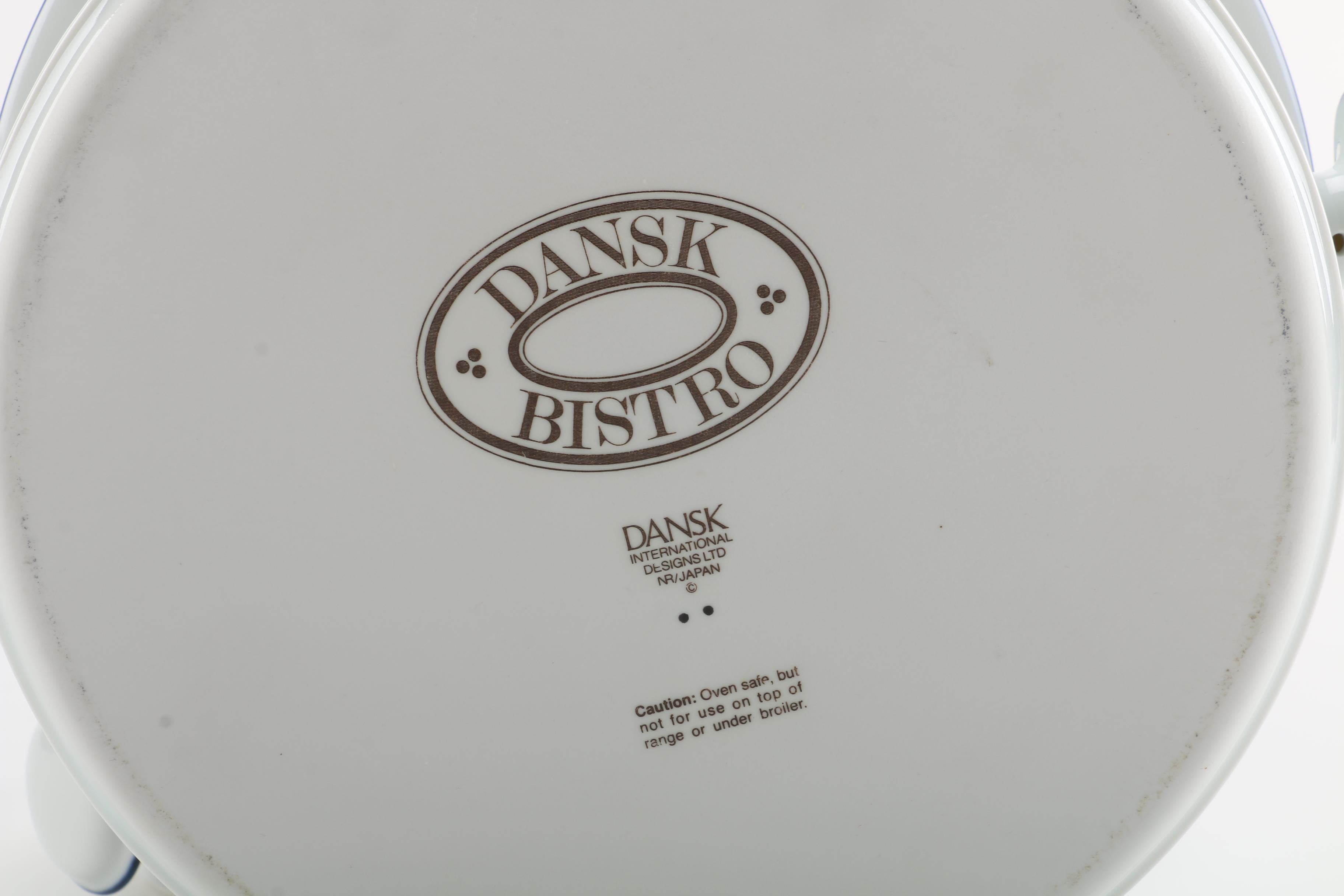 Dansk Bistro "Christianshavn Blue" Servingware