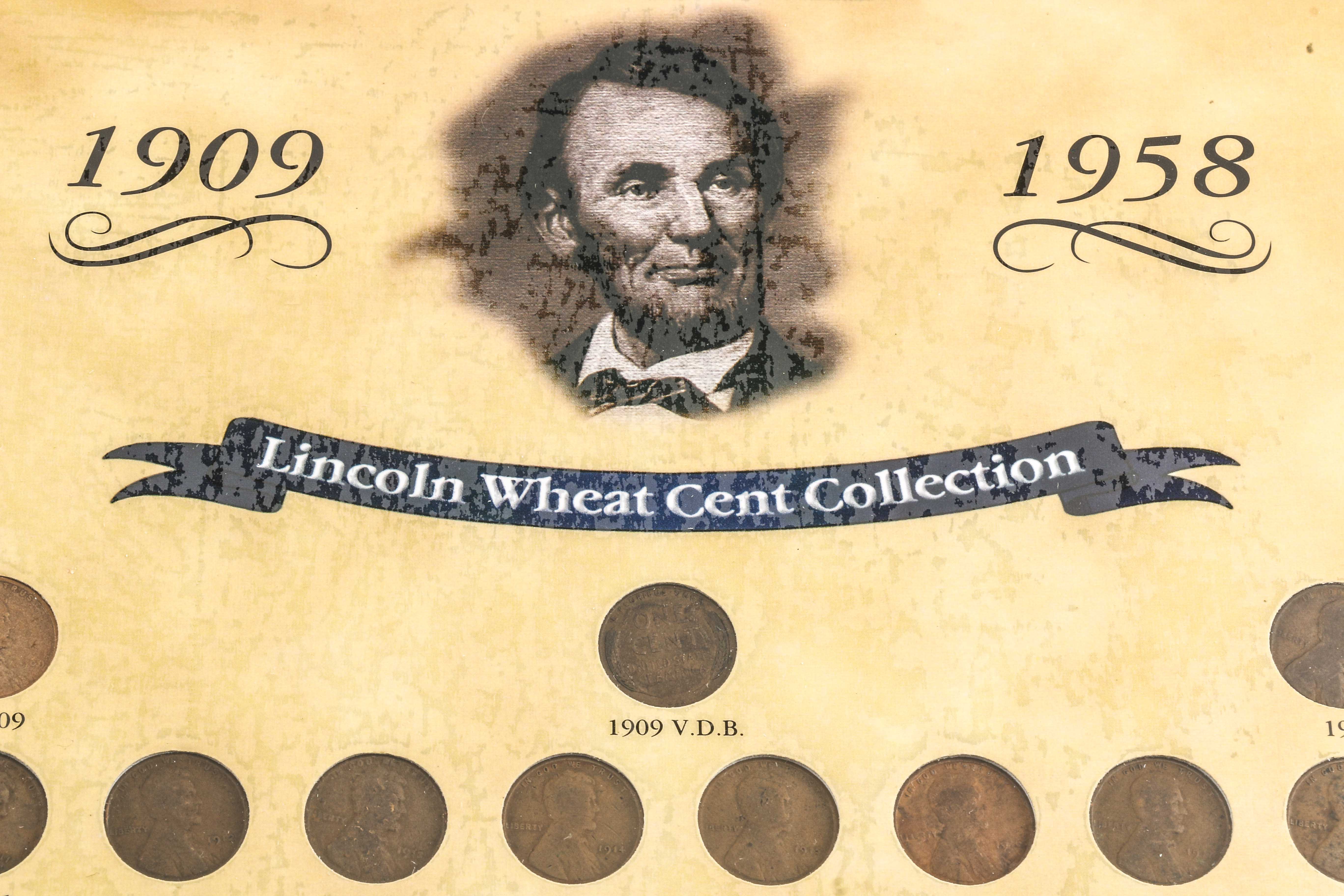 Binder of Lincoln Wheat Cents 1909-1958
