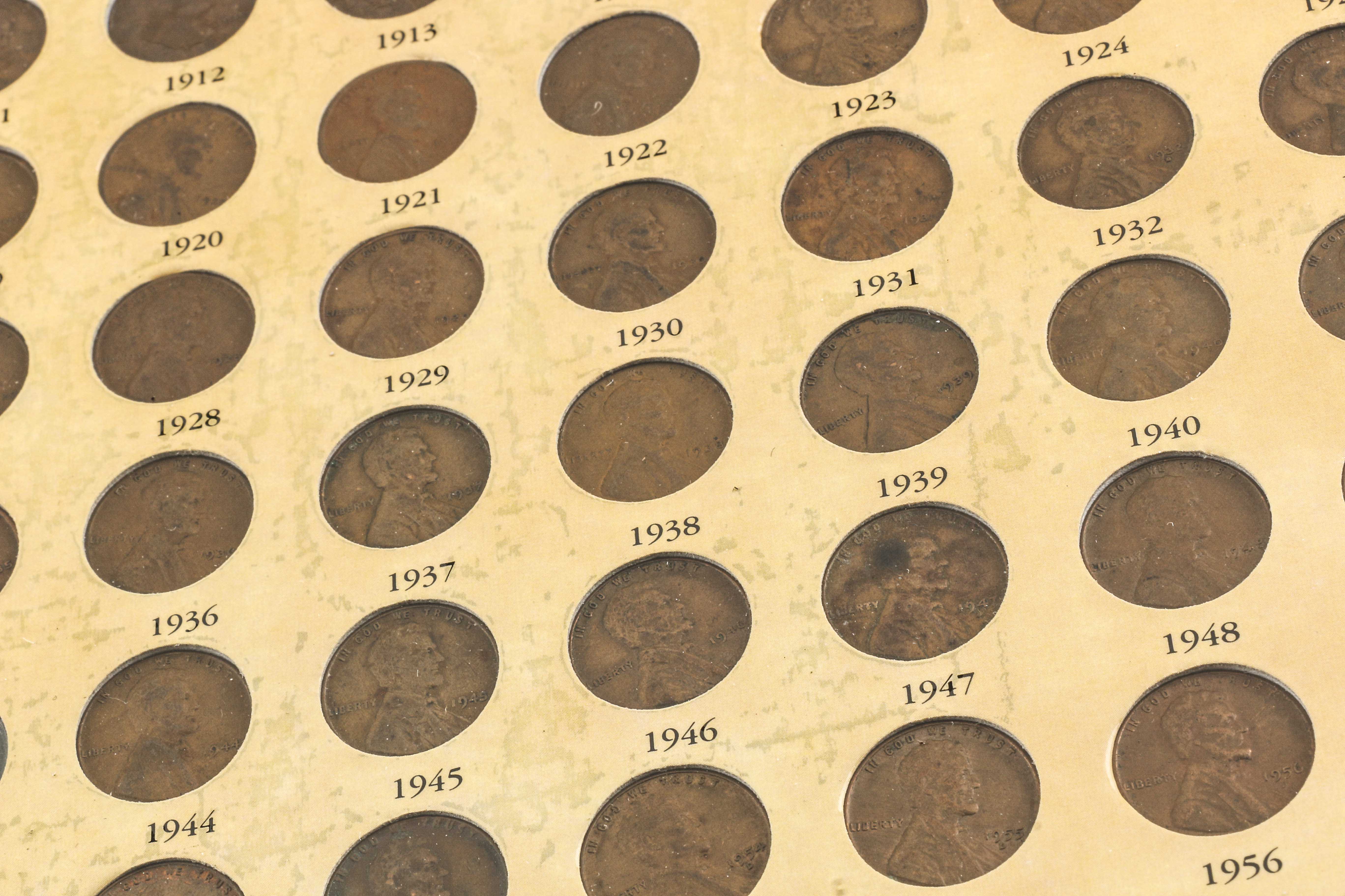 Binder of Lincoln Wheat Cents 1909-1958