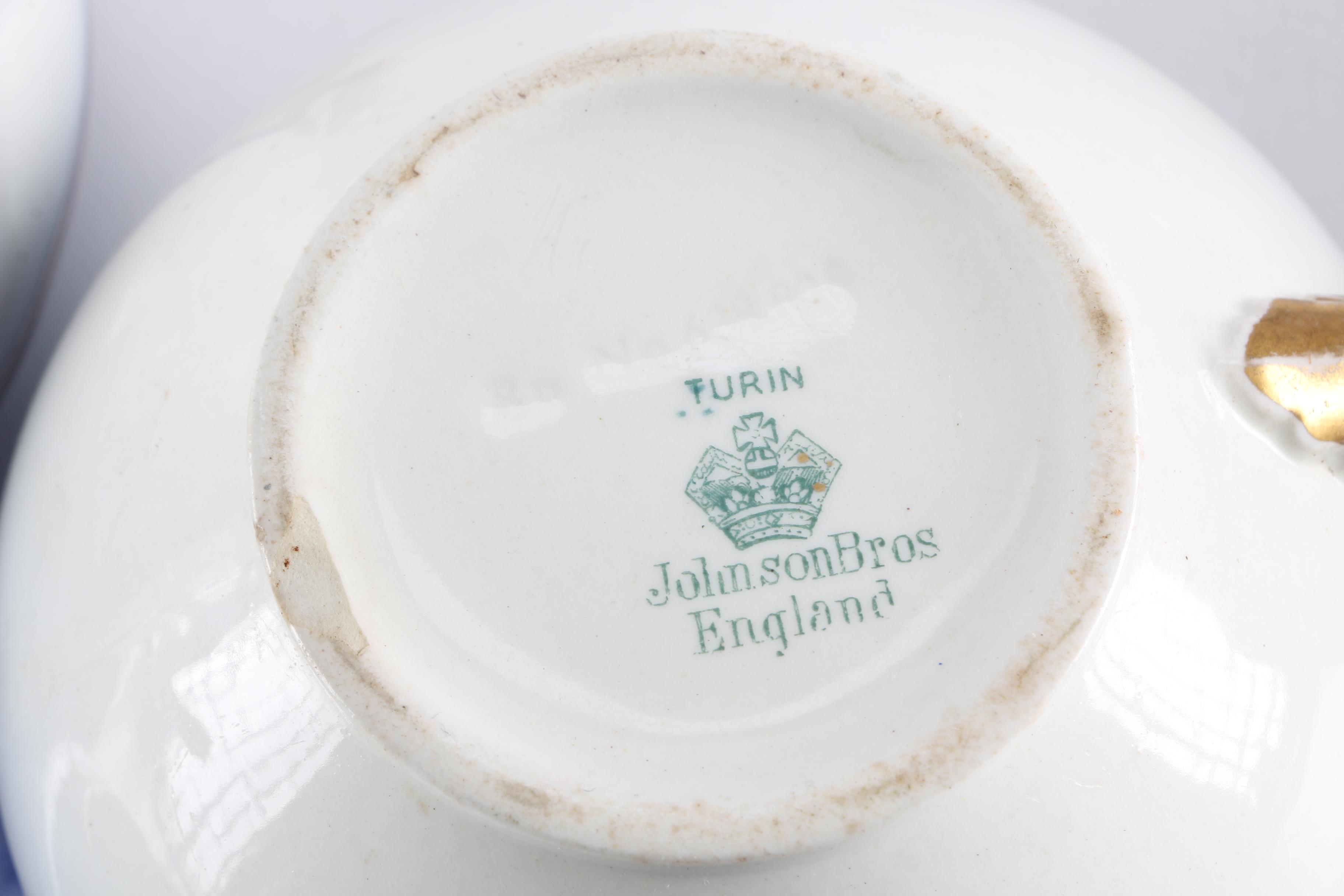 Transferware Tableware Including Johnson Bros.