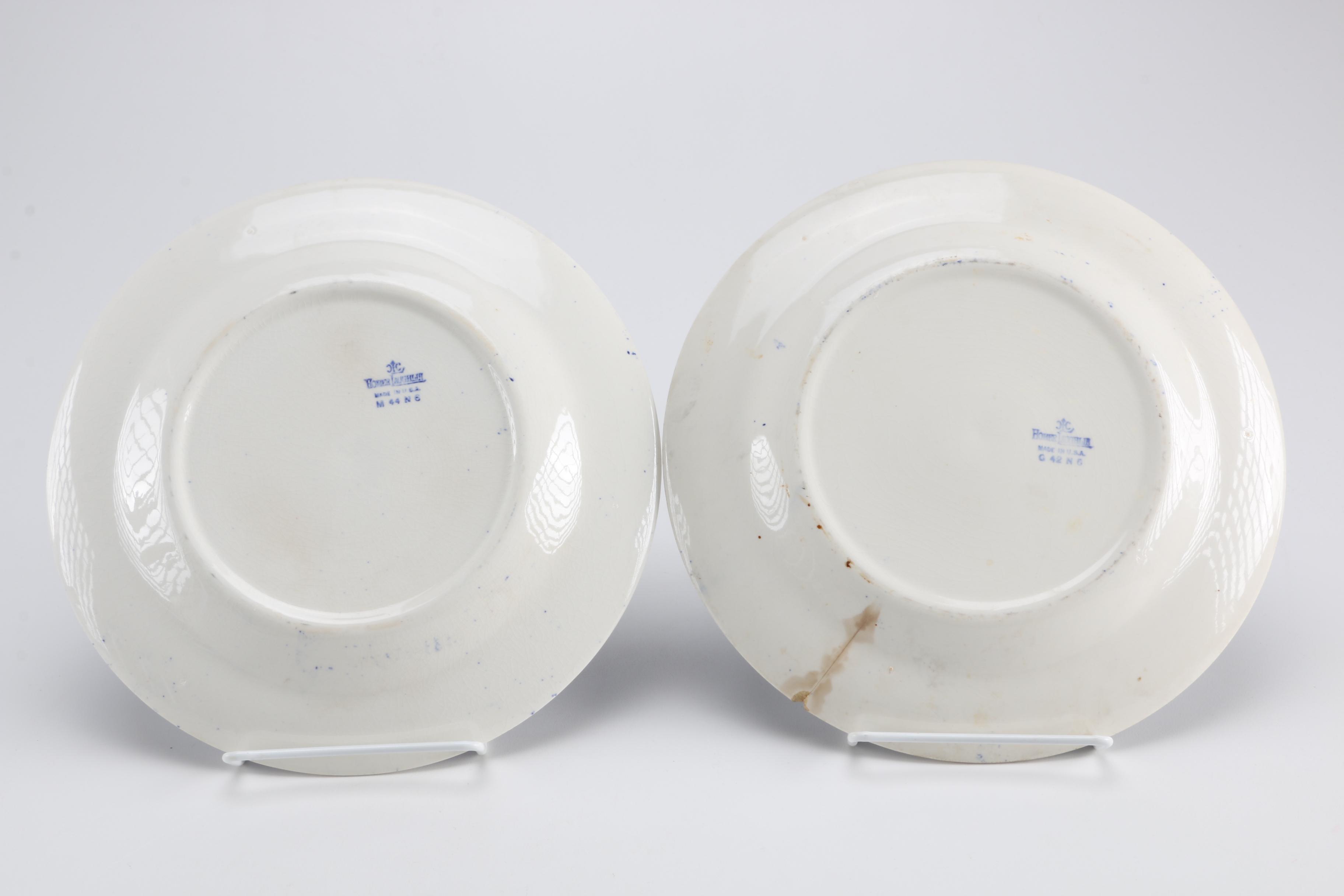 Transferware Tableware Including Johnson Bros.