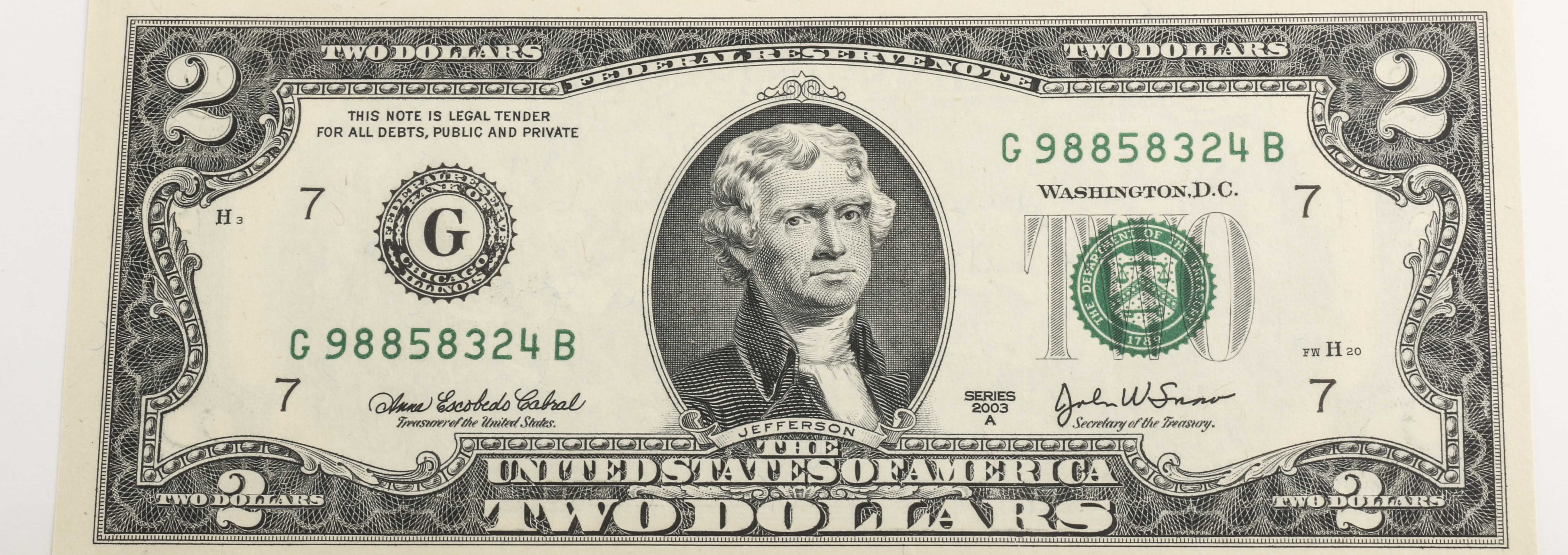 Three U.S. Currency Sets