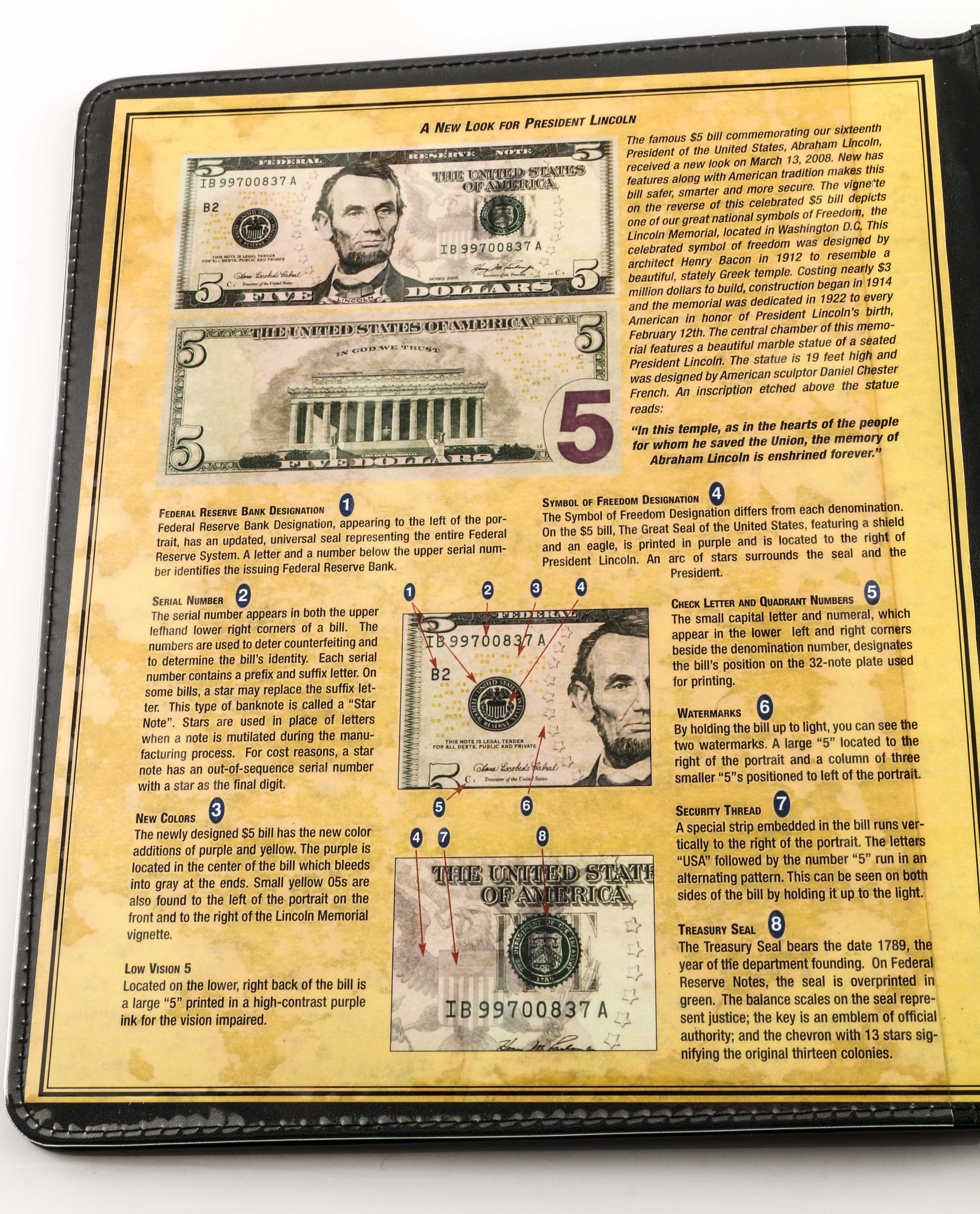 Three U.S. Currency Sets