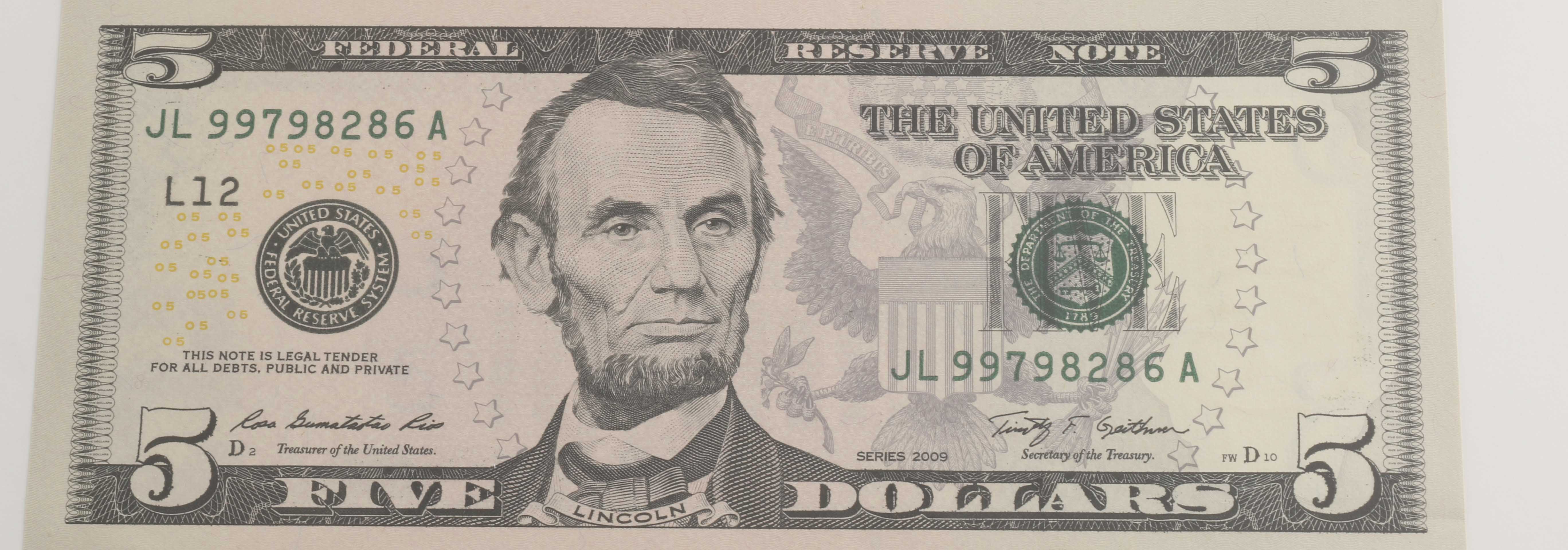 Three U.S. Currency Sets