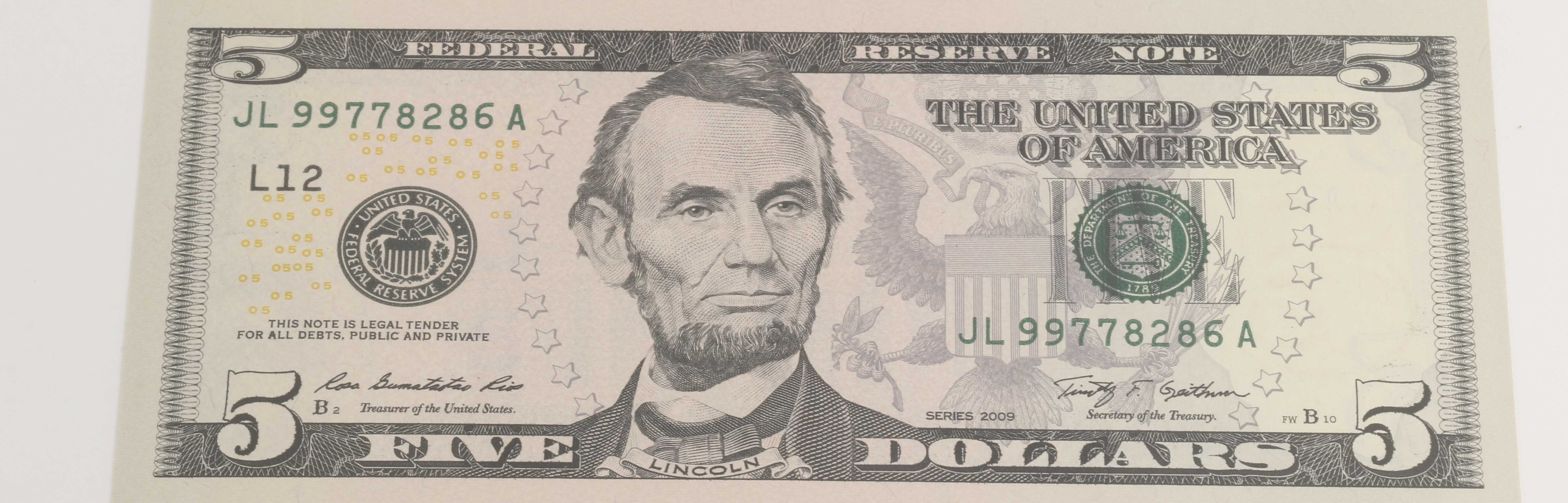 Three U.S. Currency Sets