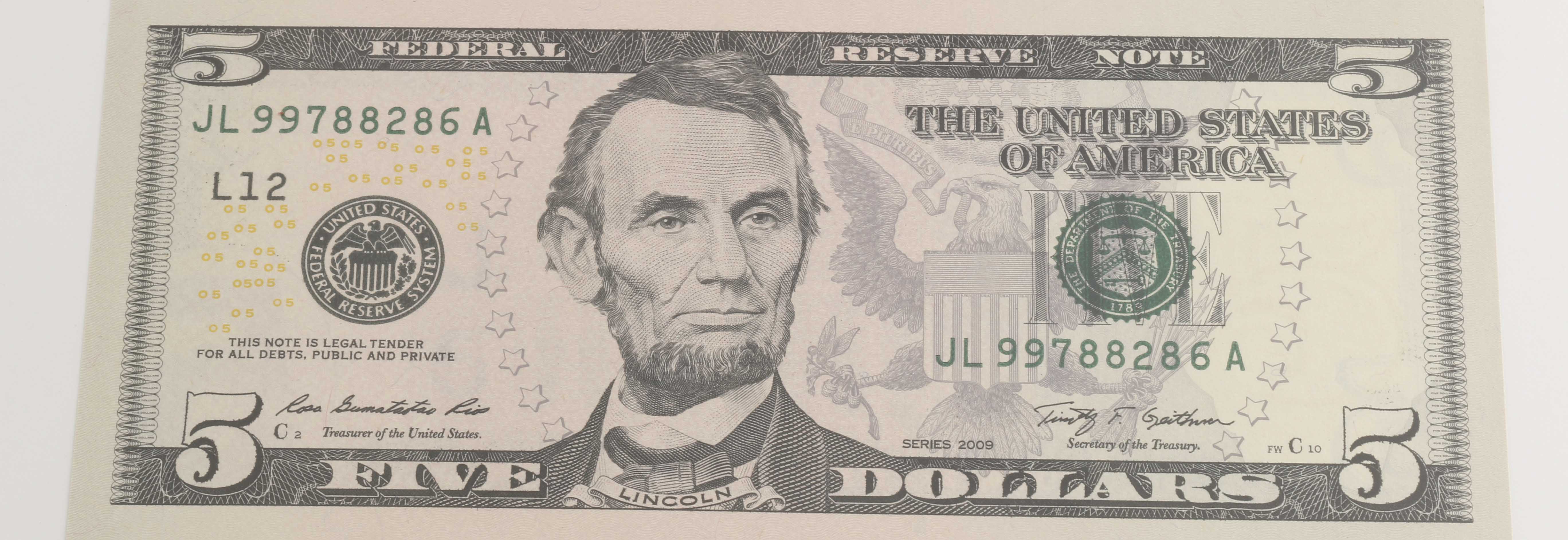 Three U.S. Currency Sets