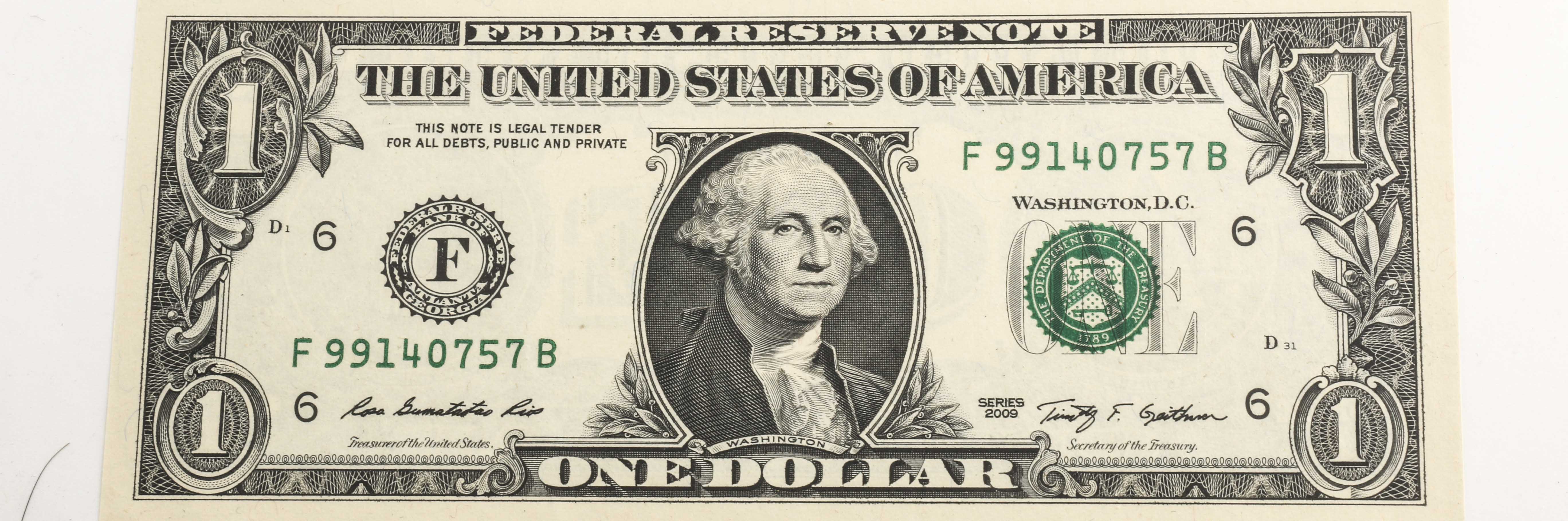 Three U.S. Currency Sets