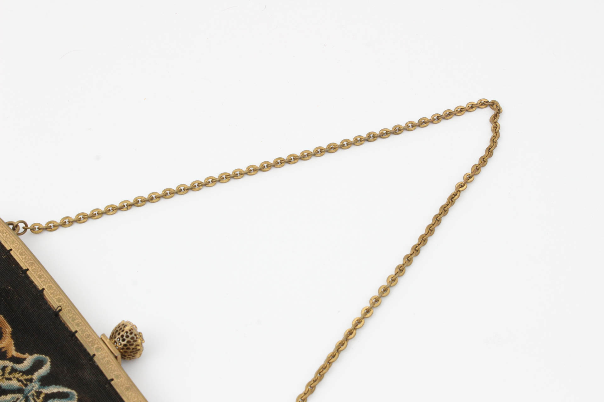 Antique Needlepoint Handbag