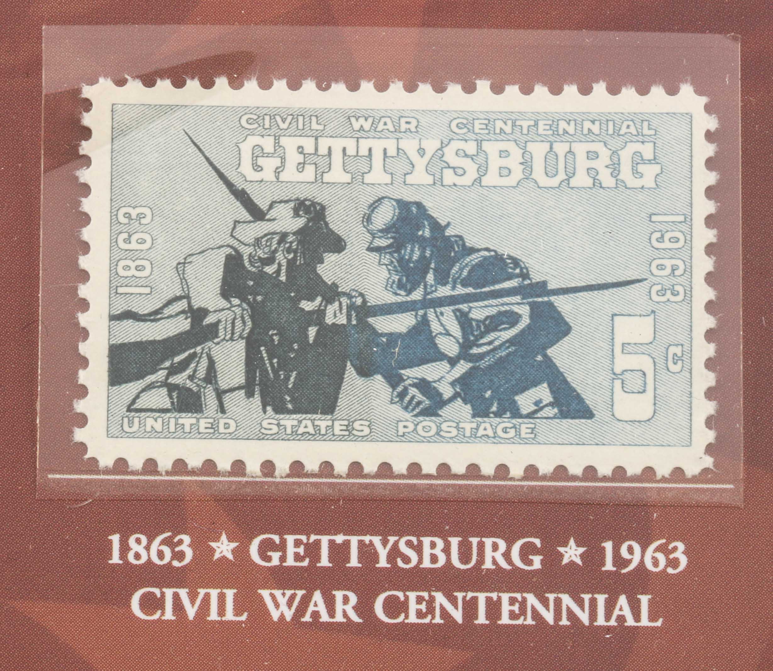 Civil War 150 Year Anniversary Coin and Stamp Set