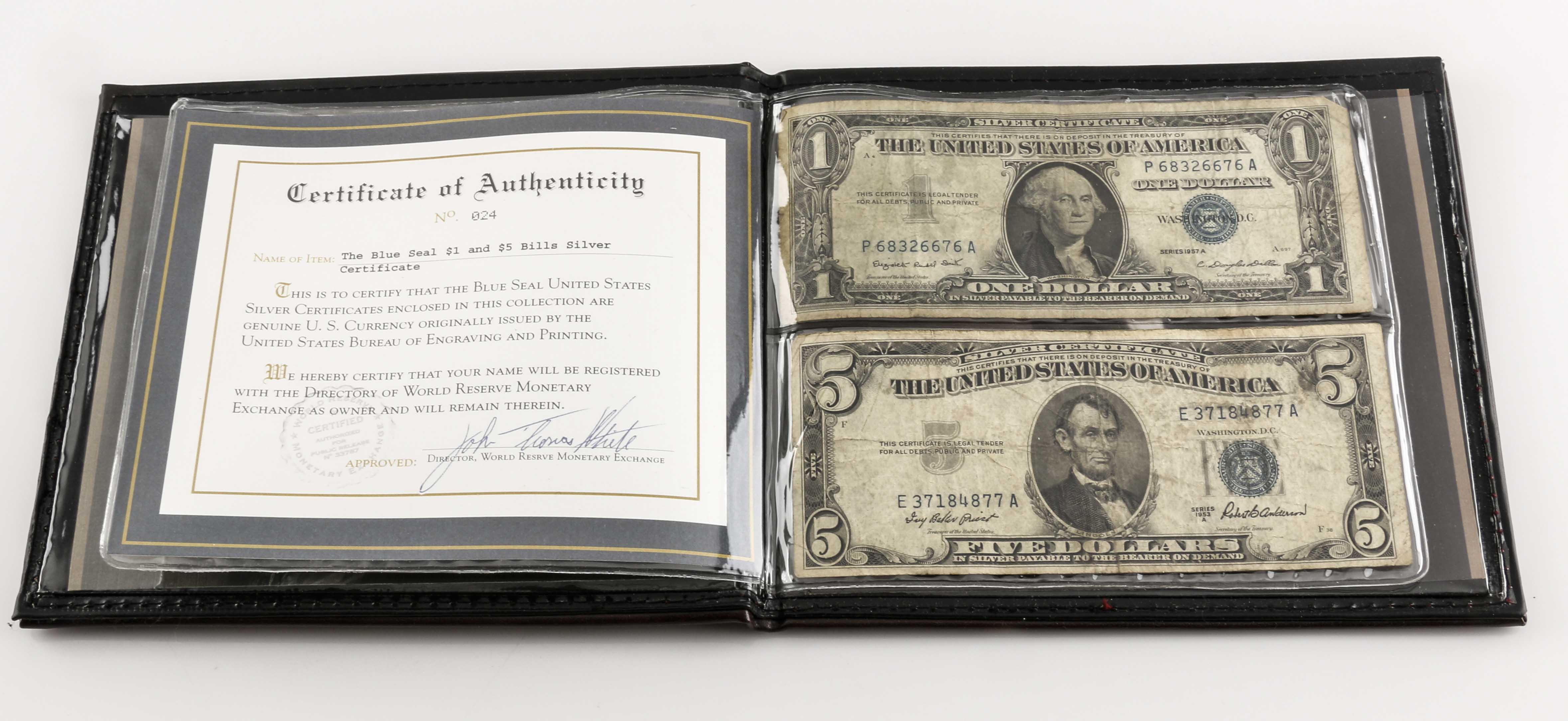 Four Sets of U.S. Currency