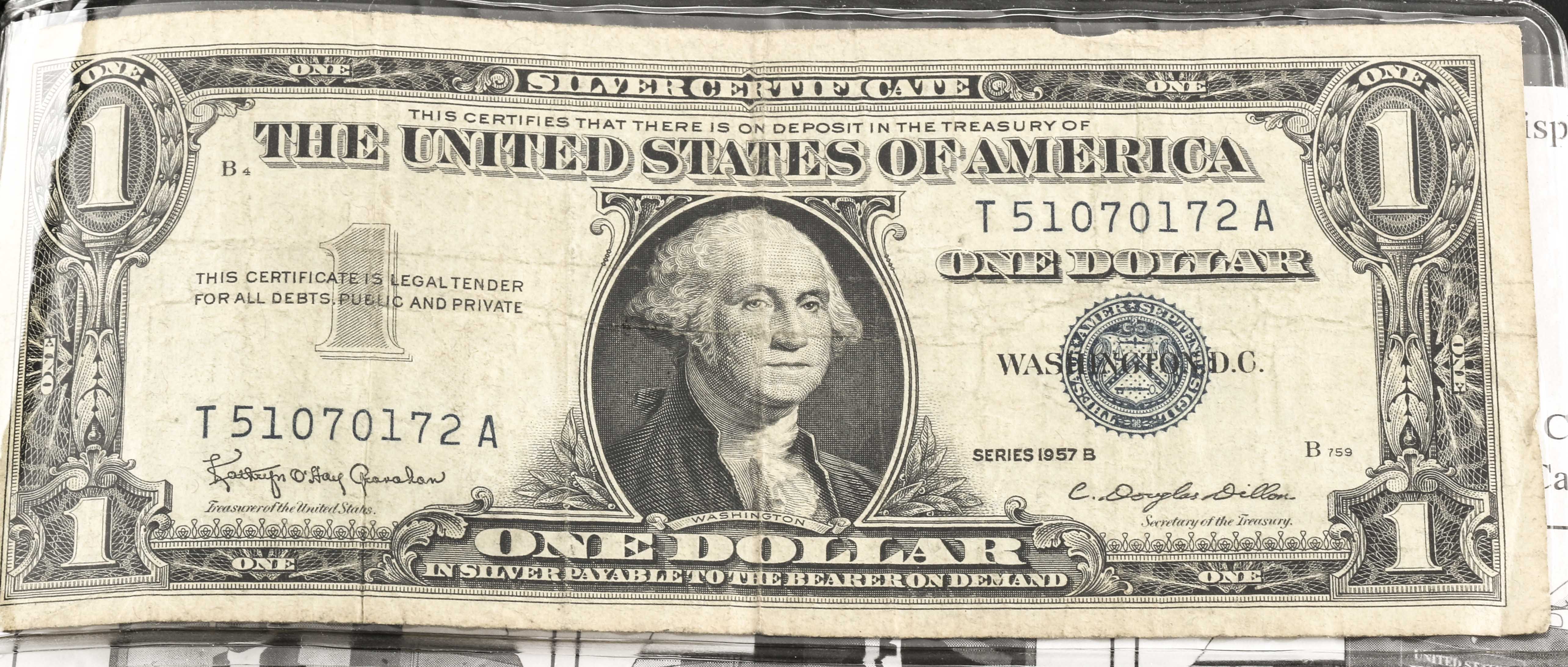 Four Sets of U.S. Currency