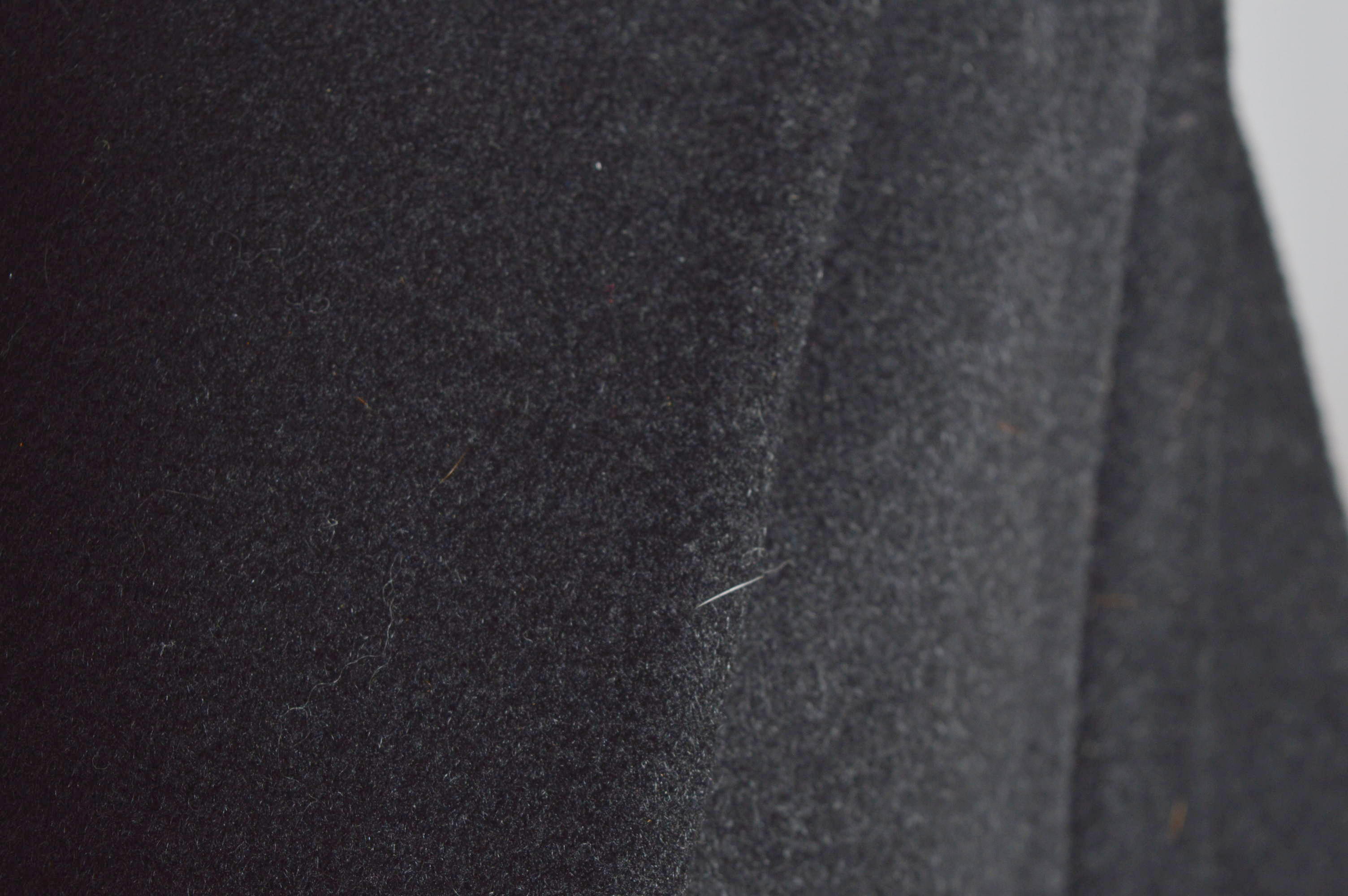 Women's Vintage Black Wool Coats