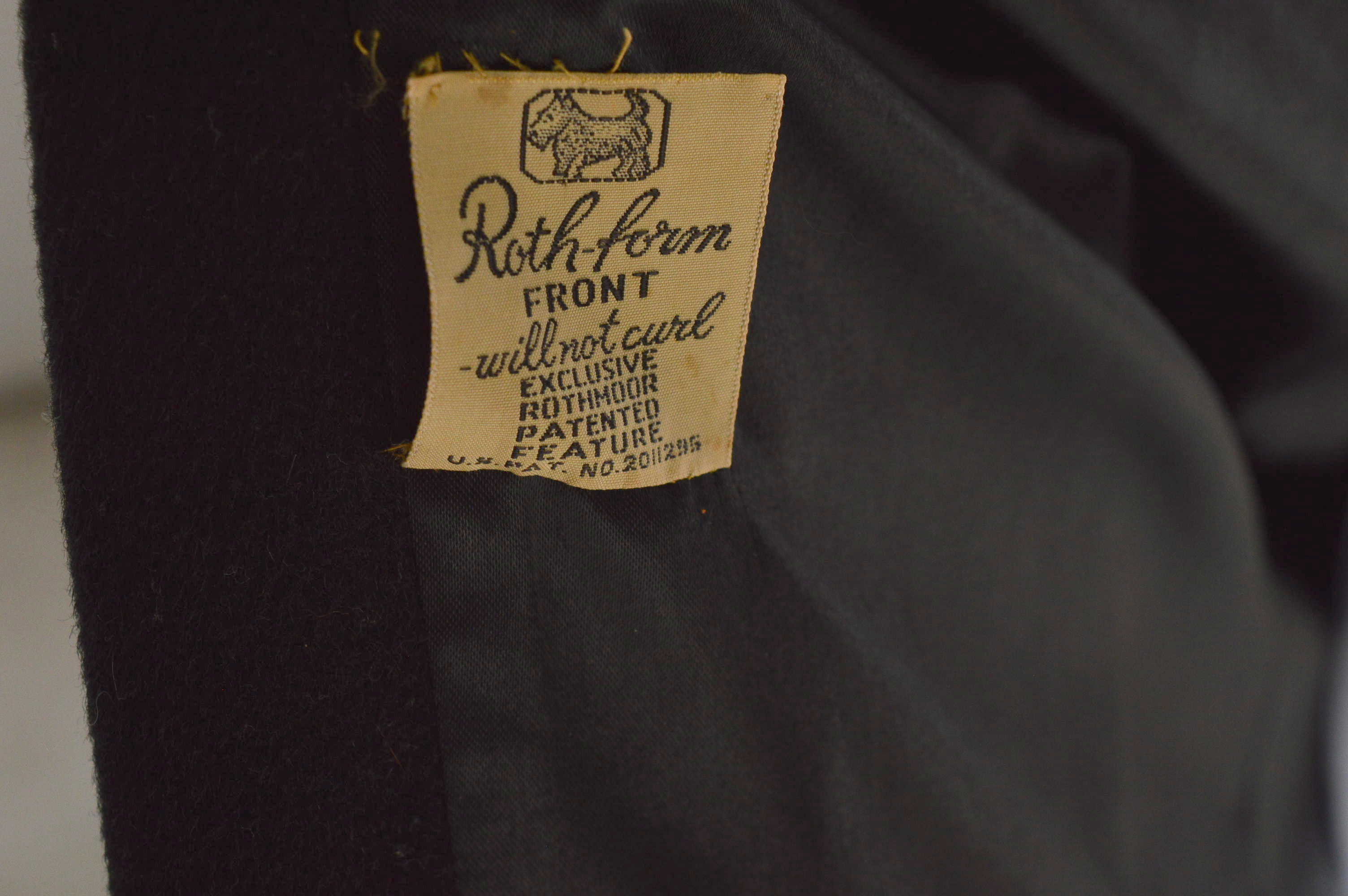 Women's Vintage Black Wool Coats