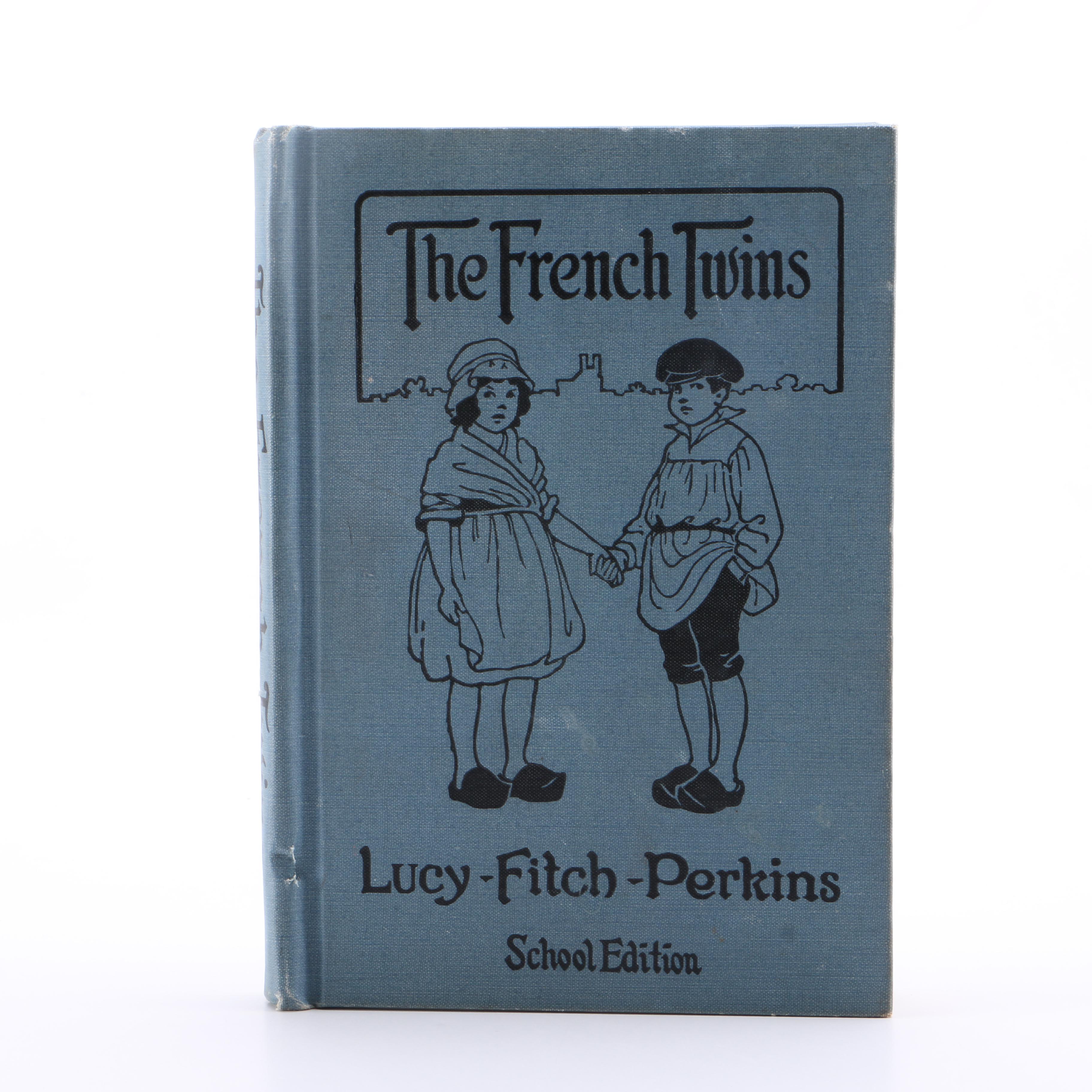 1918 School Edition "The French Twins" by Lucy Fitch Perkins