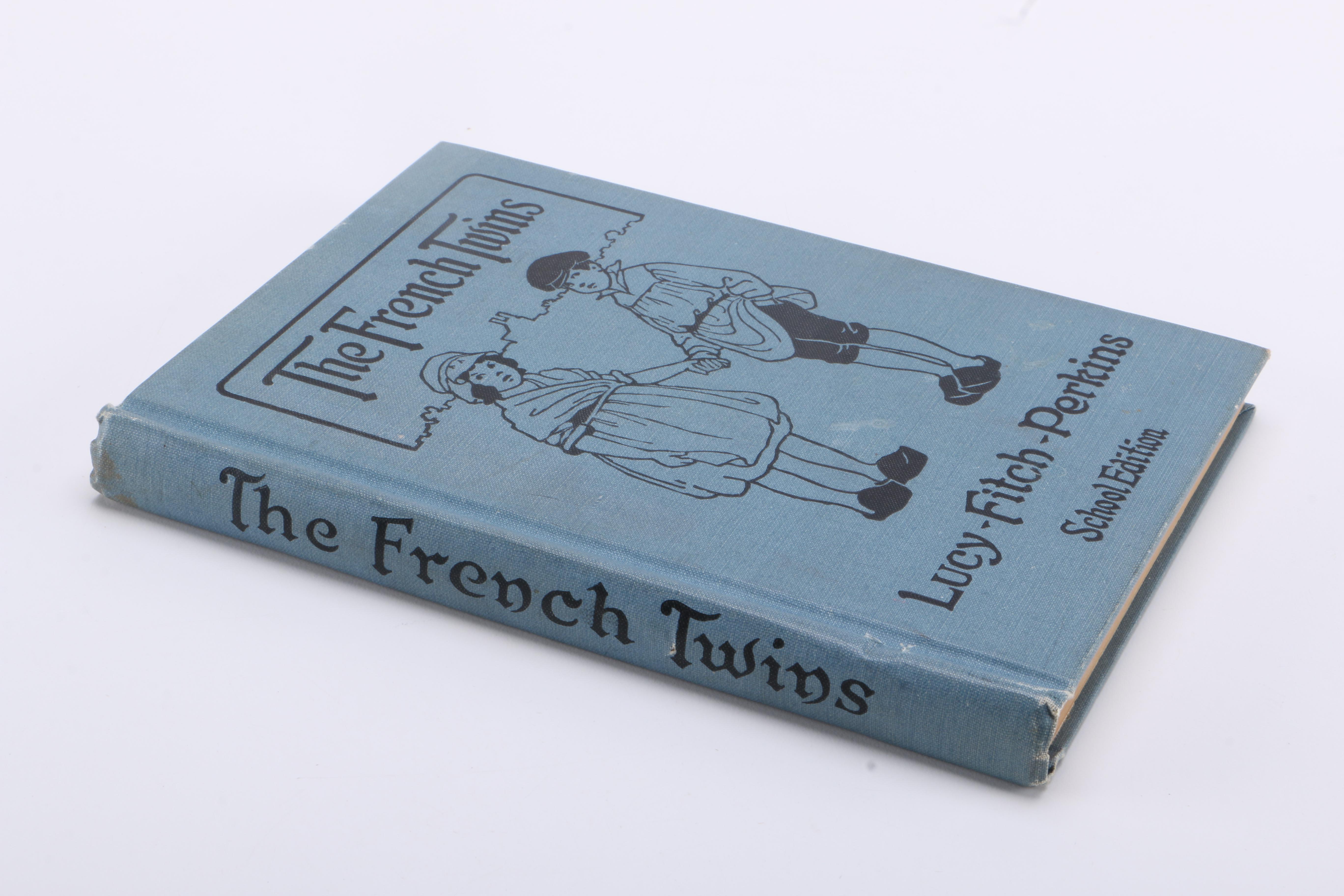 1918 School Edition "The French Twins" by Lucy Fitch Perkins