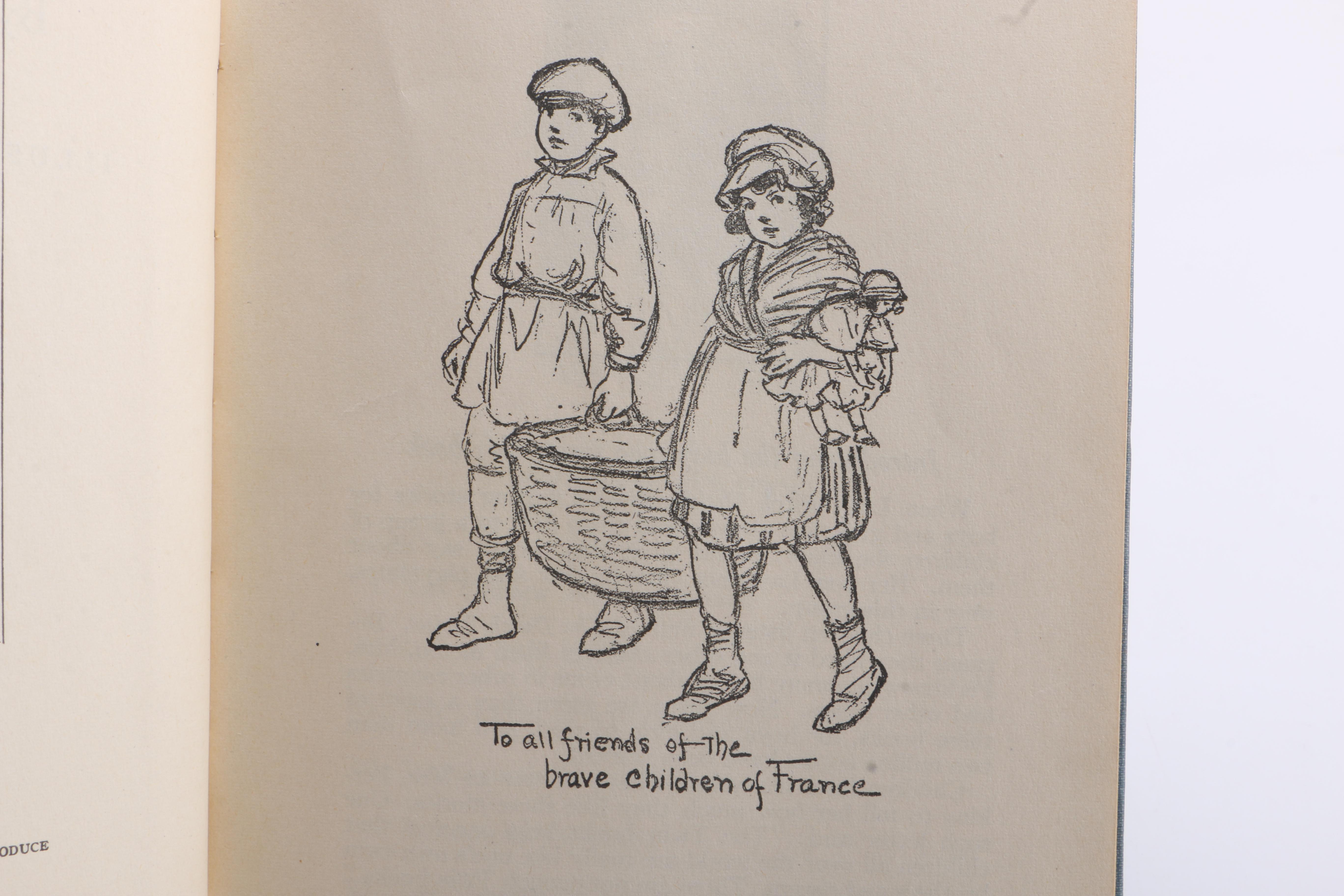 1918 School Edition "The French Twins" by Lucy Fitch Perkins