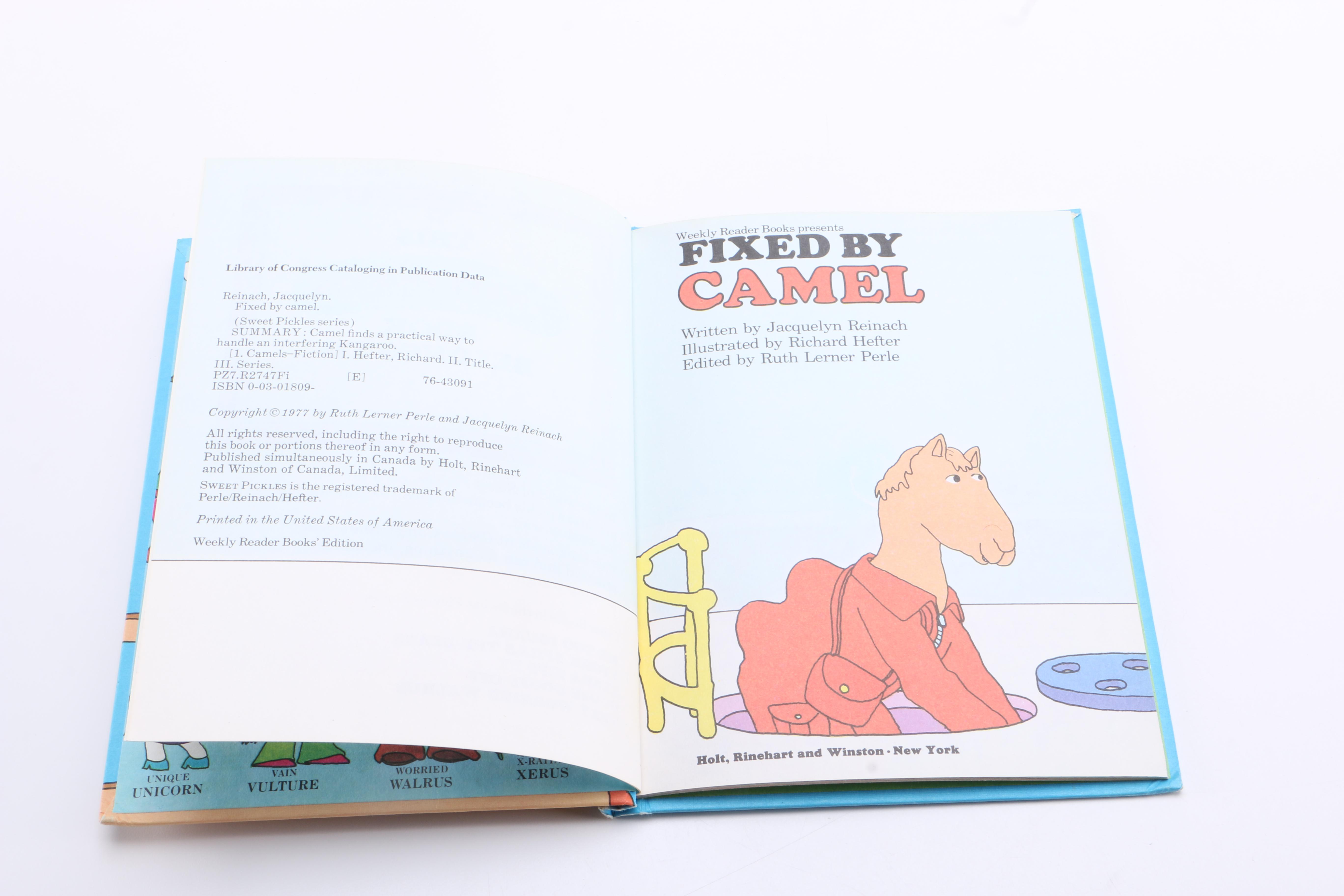 1977 "Sweet Pickles" Children's Books