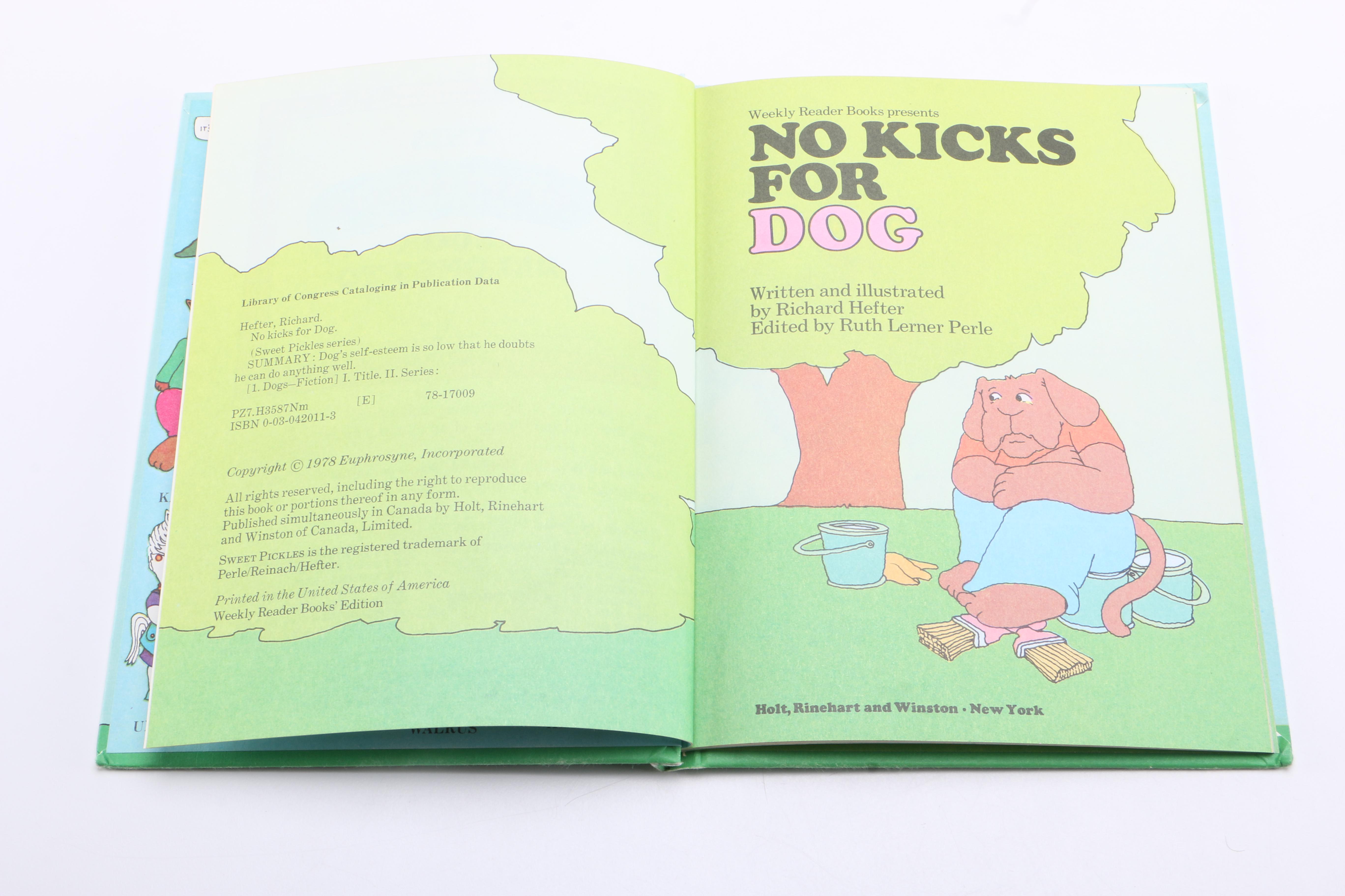 1977 "Sweet Pickles" Children's Books