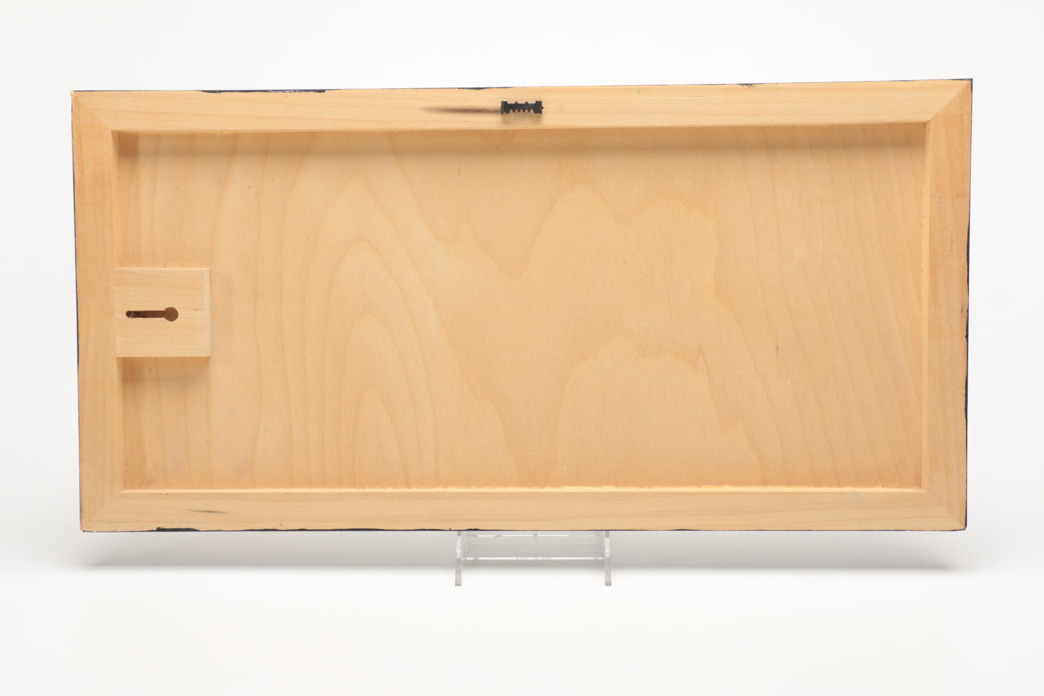 1993 Rita Ann Acrylic Painting on Panel "Scarborough Fair"