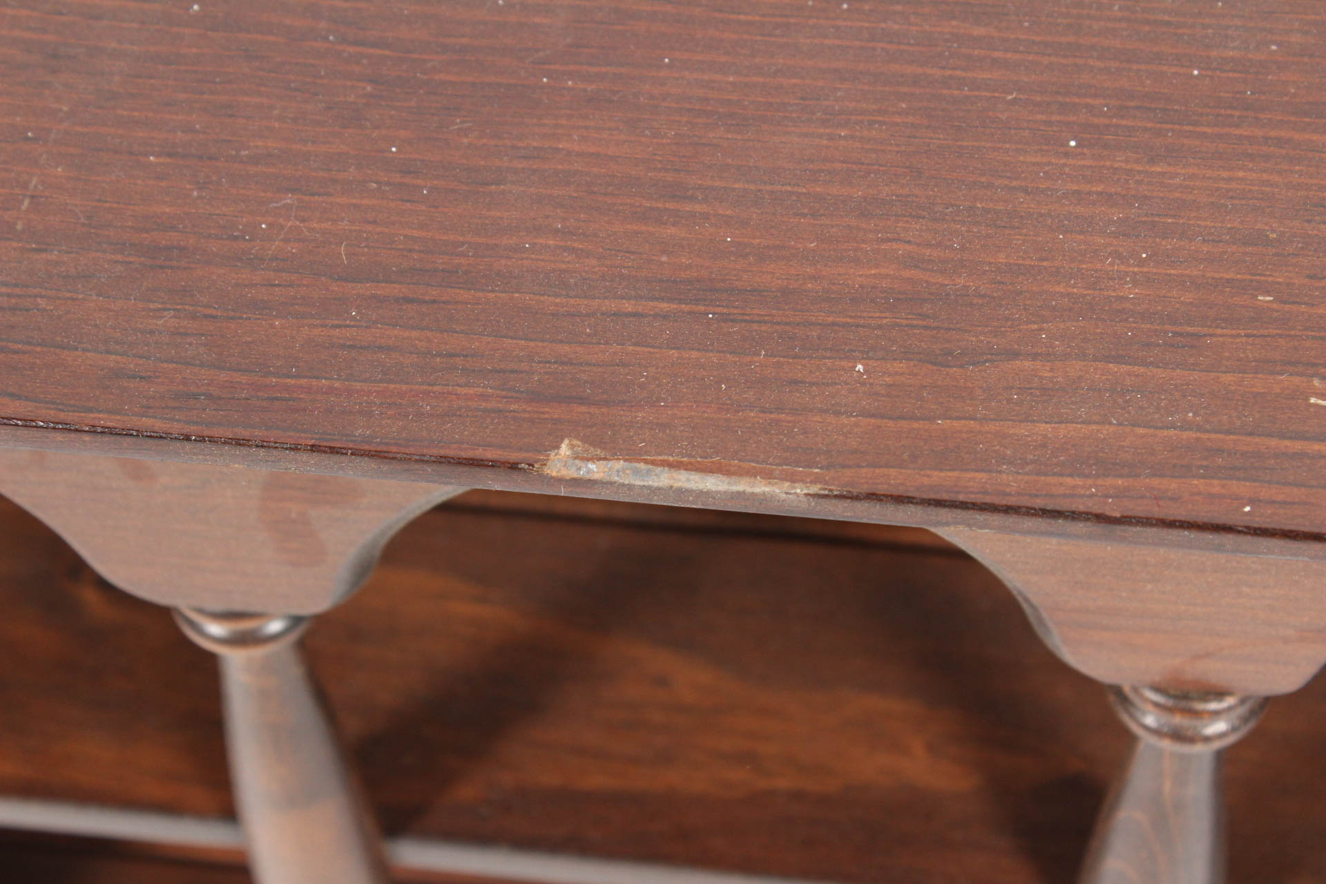 Primitive Painted Pine Chest and Cornwall Display Shelf